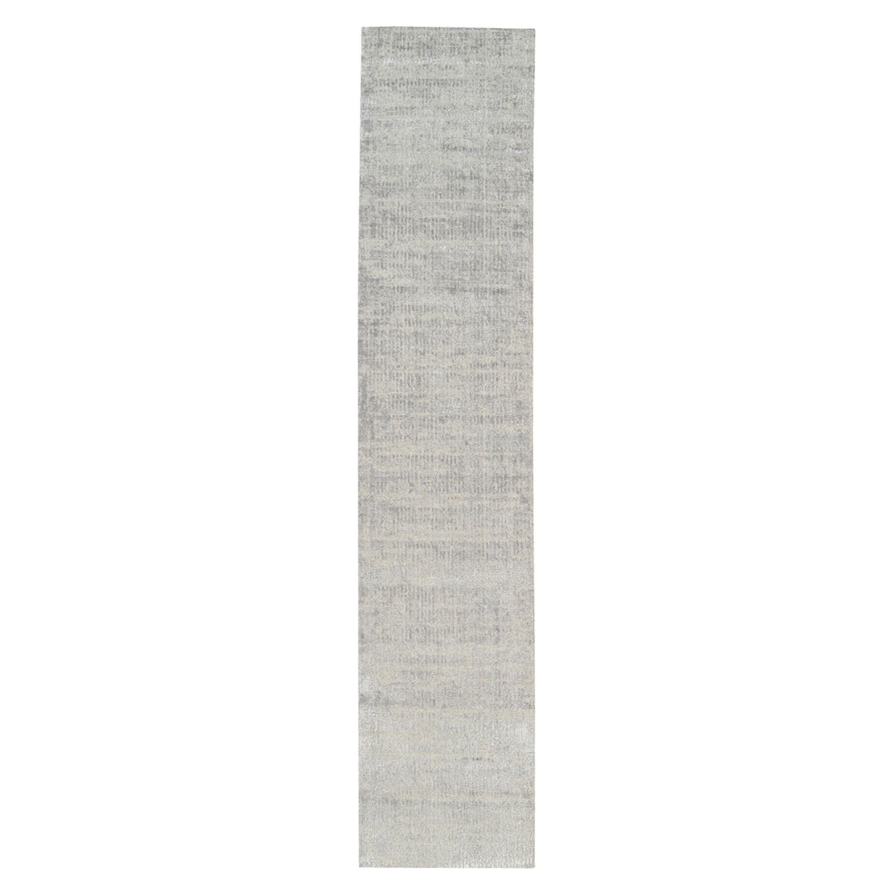 Mid Century Modern Collection Hand Loomed Grey Rug No: 1125686