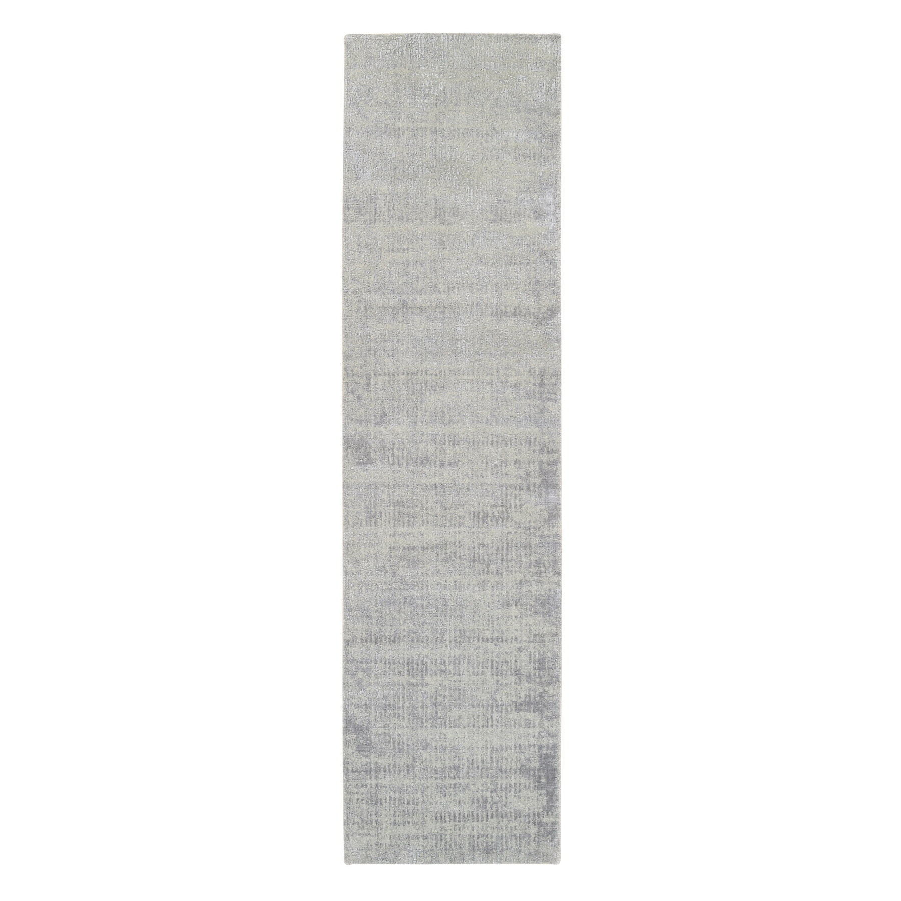 Mid Century Modern Collection Hand Loomed Grey Rug No: 1125694