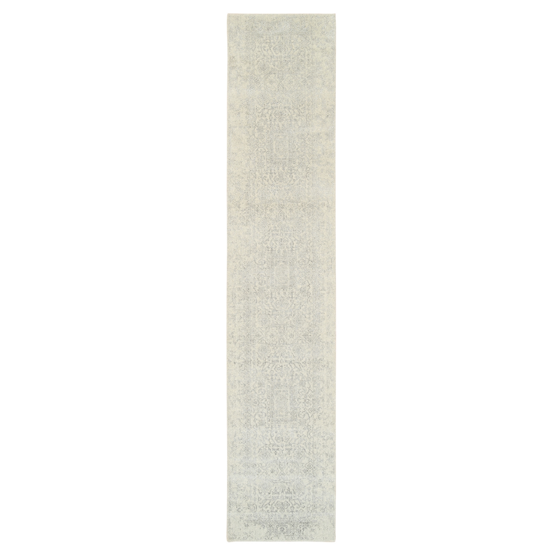 Mid Century Modern Collection Hand Loomed Beige Rug No: 1125704
