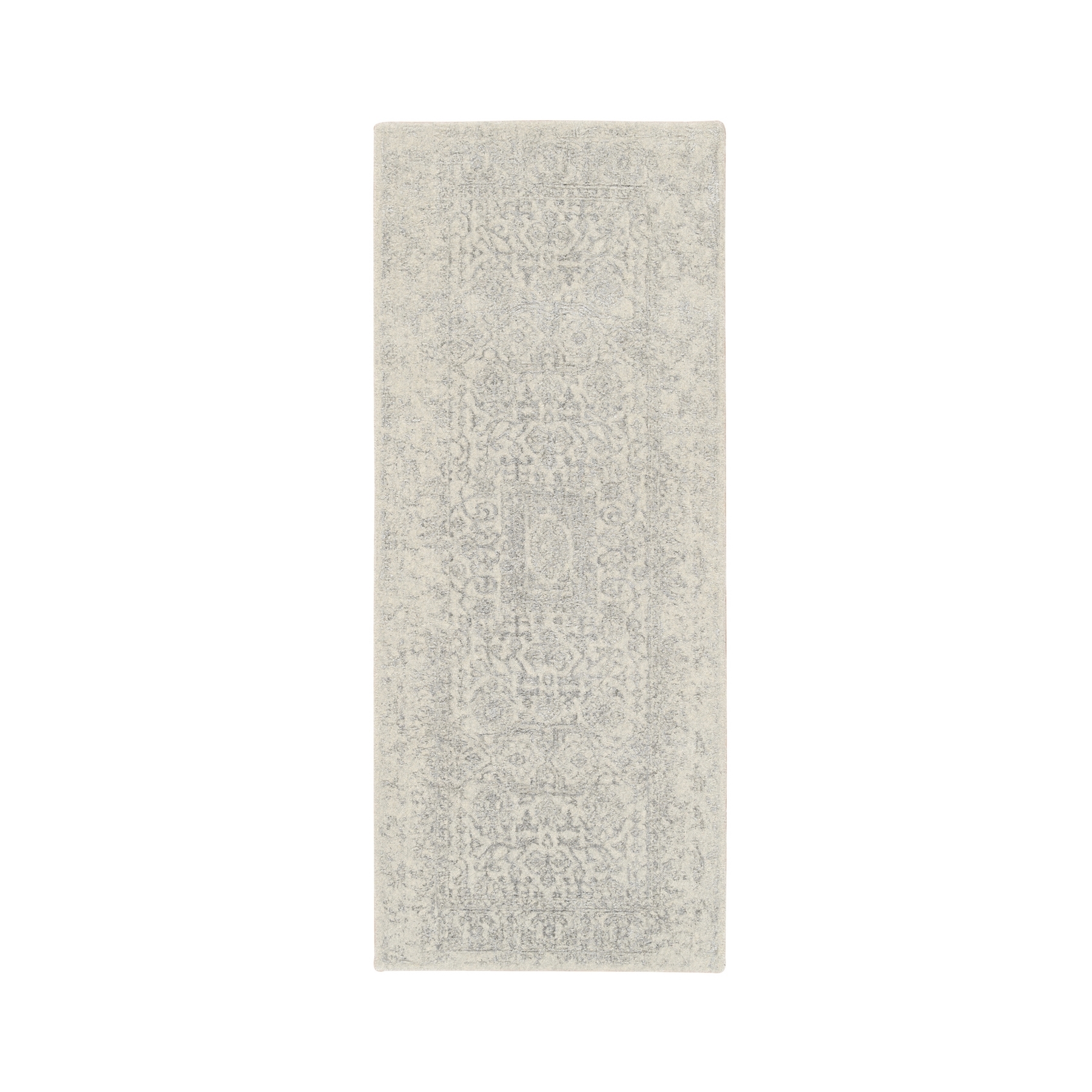 Mid Century Modern Collection Hand Loomed Beige Rug No: 1125714