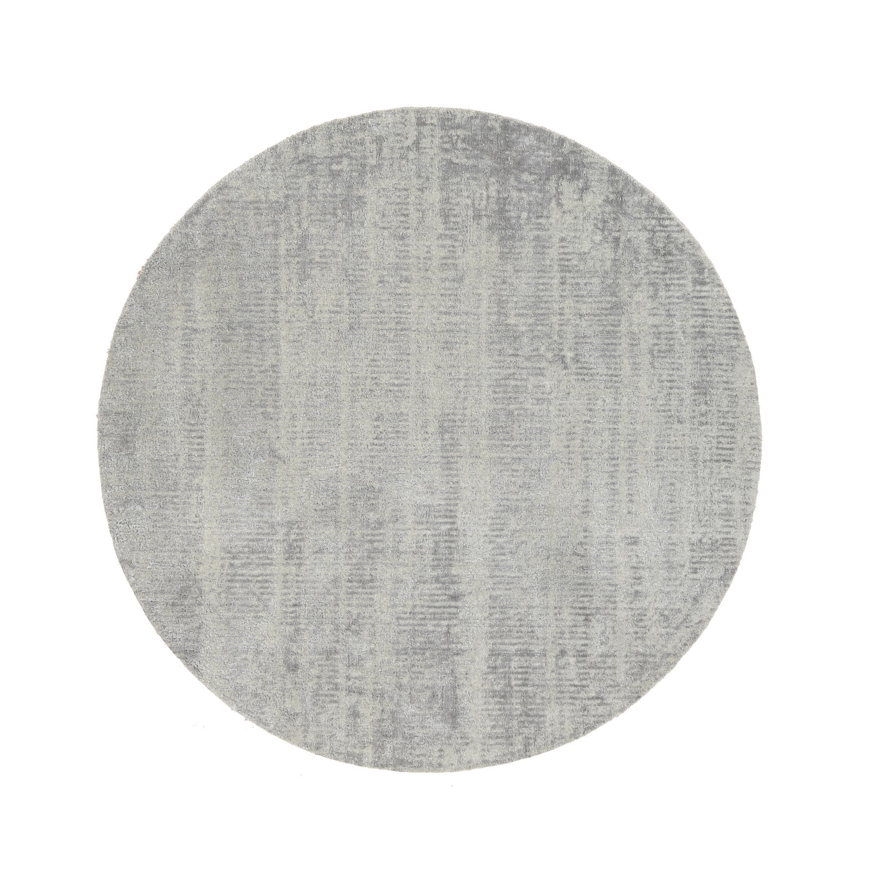 Mid Century Modern Collection Hand Loomed Grey Rug No: 1125716