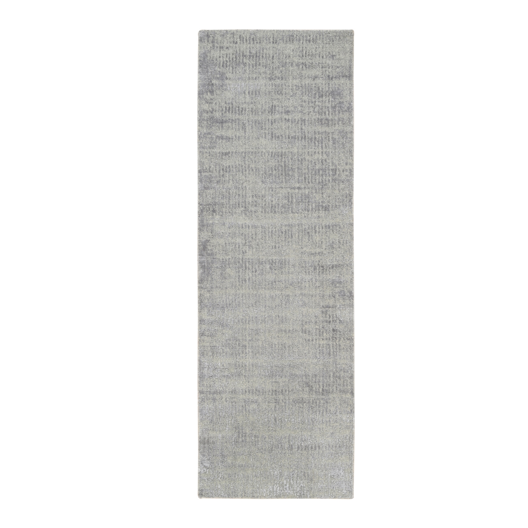 Mid Century Modern Collection Hand Loomed Grey Rug No: 1125720