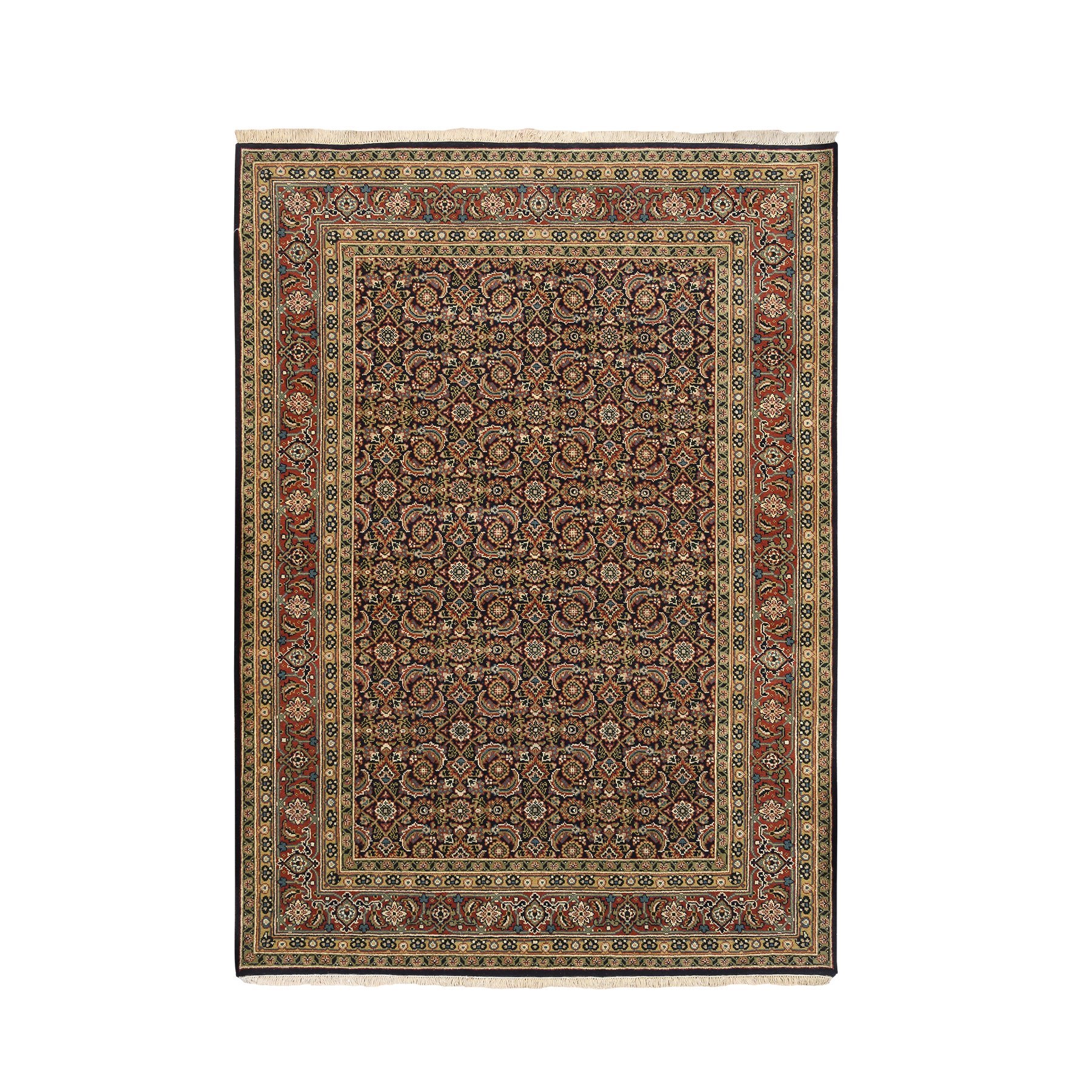 Pirniakan Collection Hand Knotted Blue Rug No: 1125954