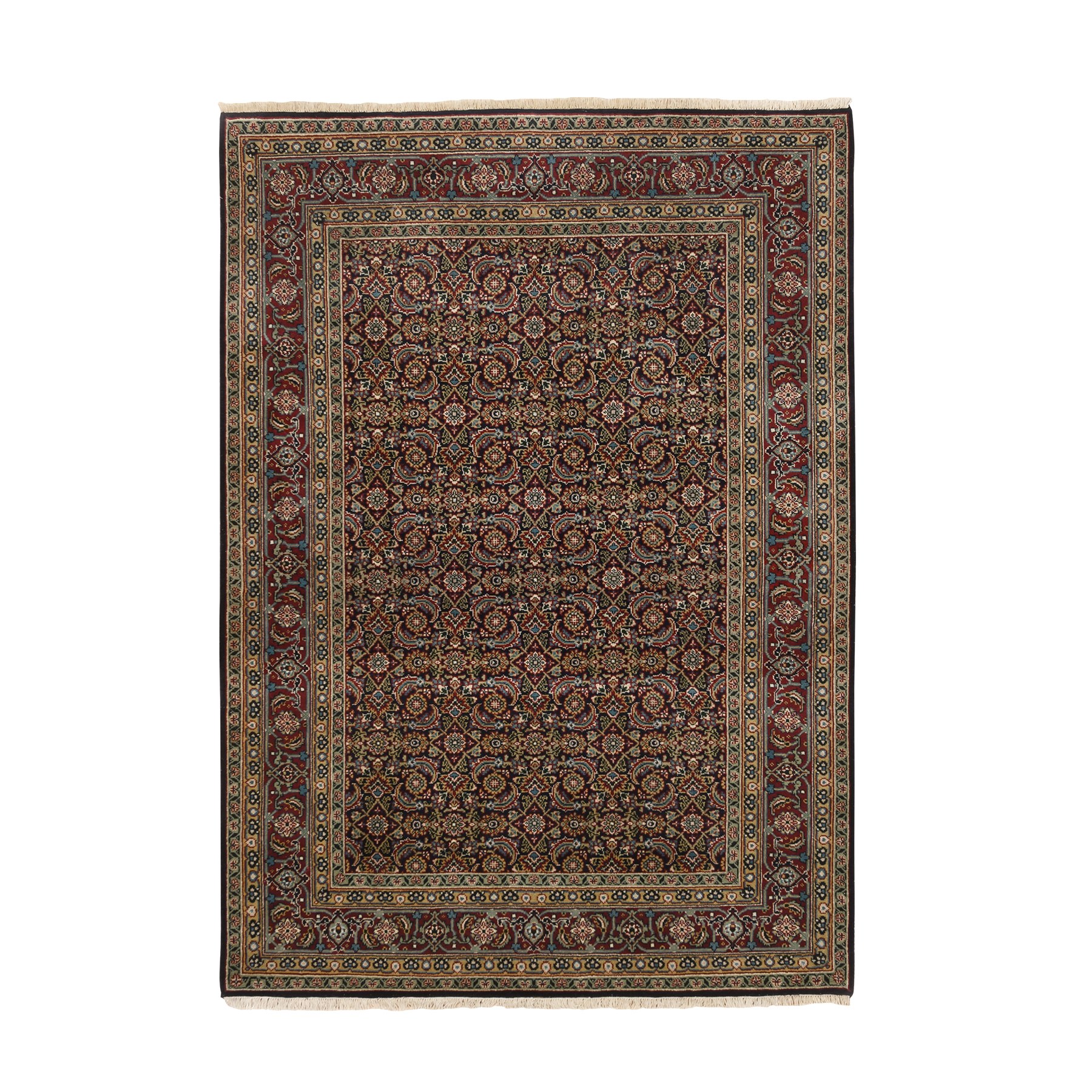 Pirniakan Collection Hand Knotted Blue Rug No: 1125990