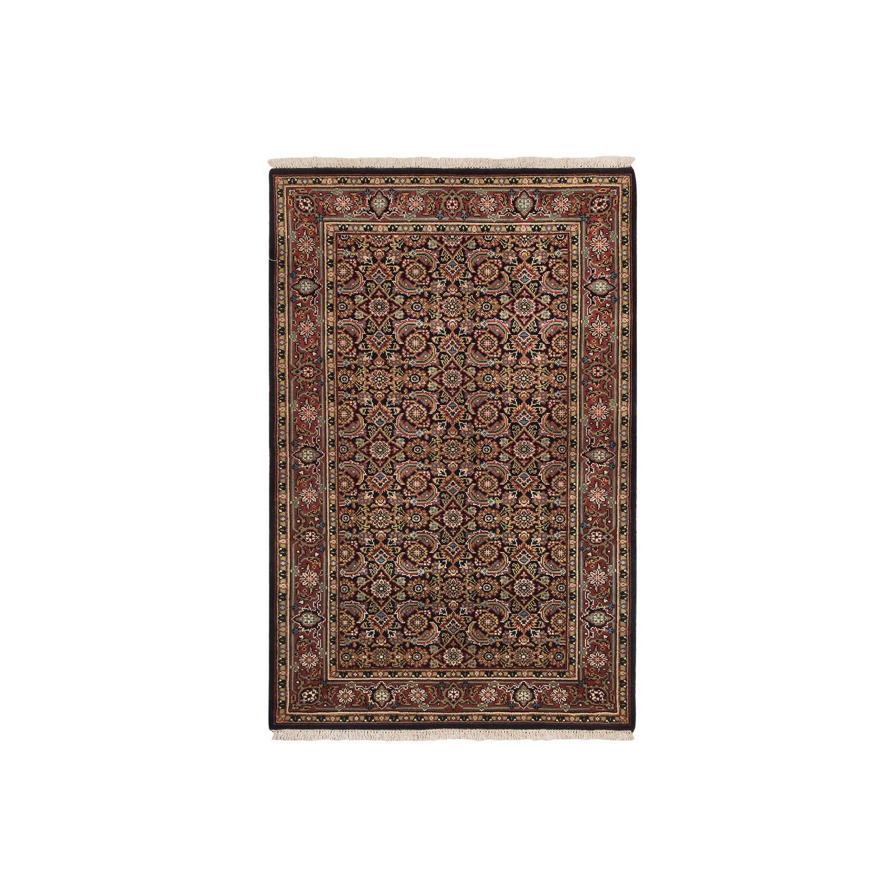 Pirniakan Collection Hand Knotted Blue Rug No: 1126002