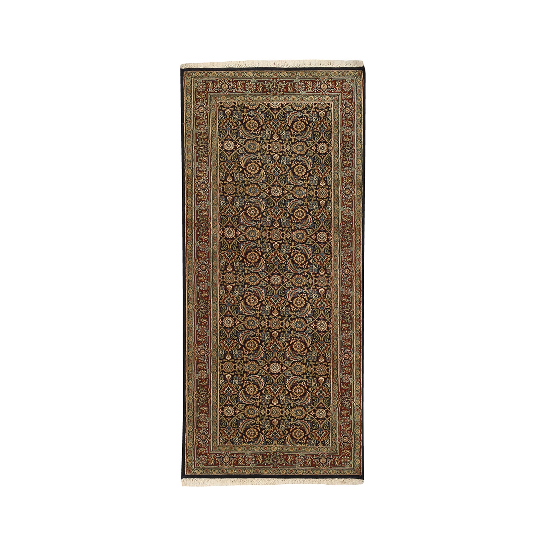 Pirniakan Collection Hand Knotted Blue Rug No: 1126004