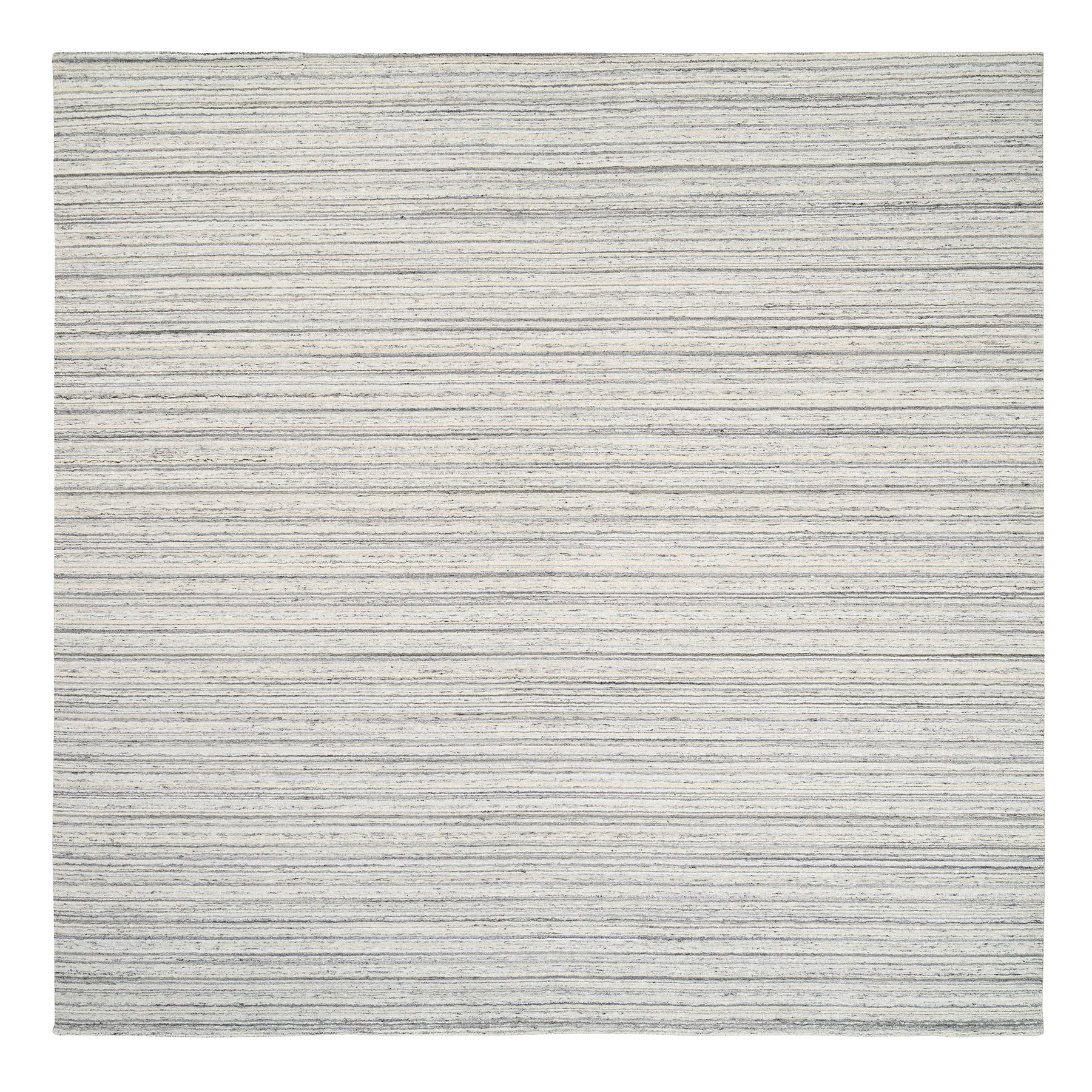 Mid Century Modern Collection Hand Loomed Grey Rug No: 1126094
