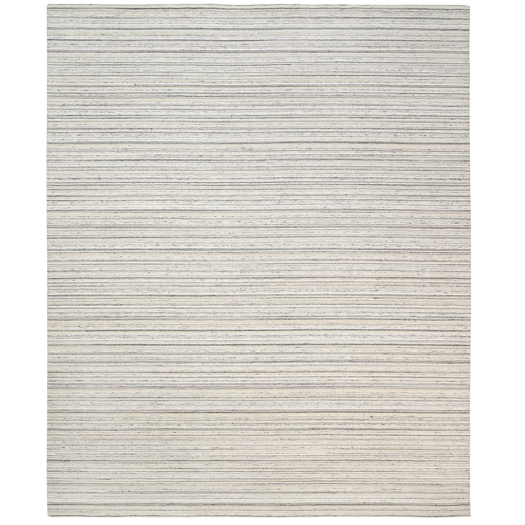 Mid Century Modern Collection Hand Loomed Grey Rug No: 1126098