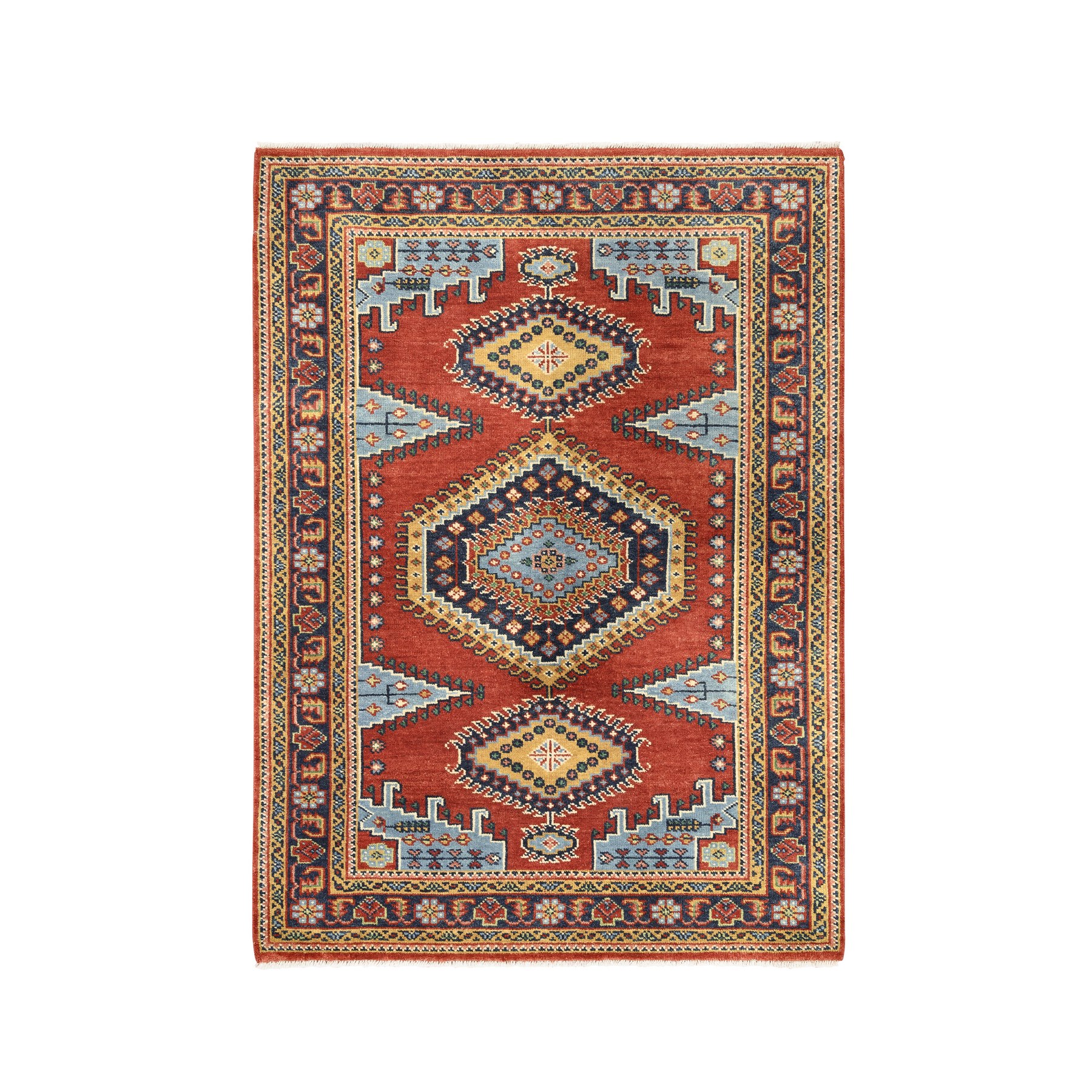 Serapi Heriz and Bakhshayesh Collection Hand Knotted Red Rug No: 1126256