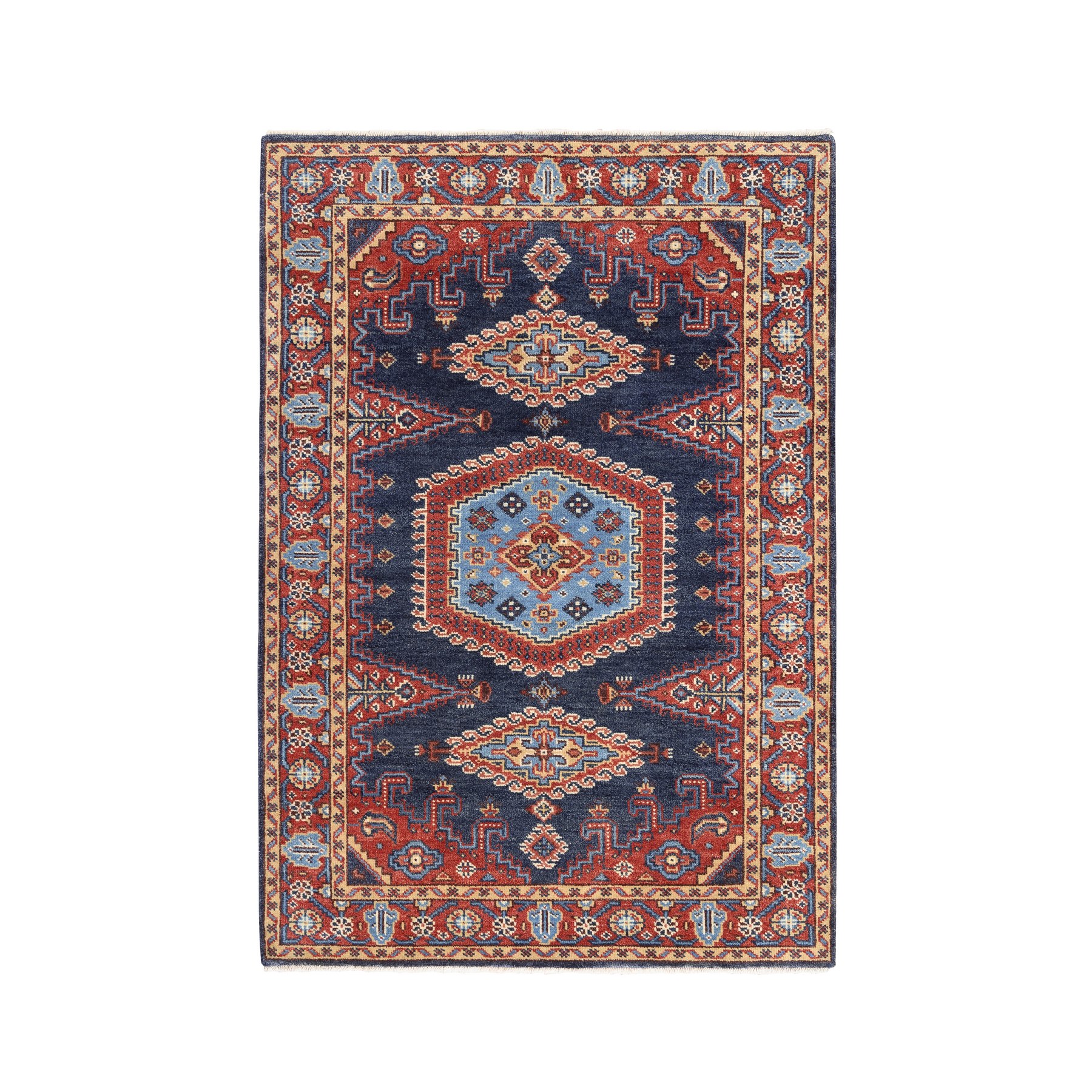 Serapi Heriz and Bakhshayesh Collection Hand Knotted Blue Rug No: 1126260