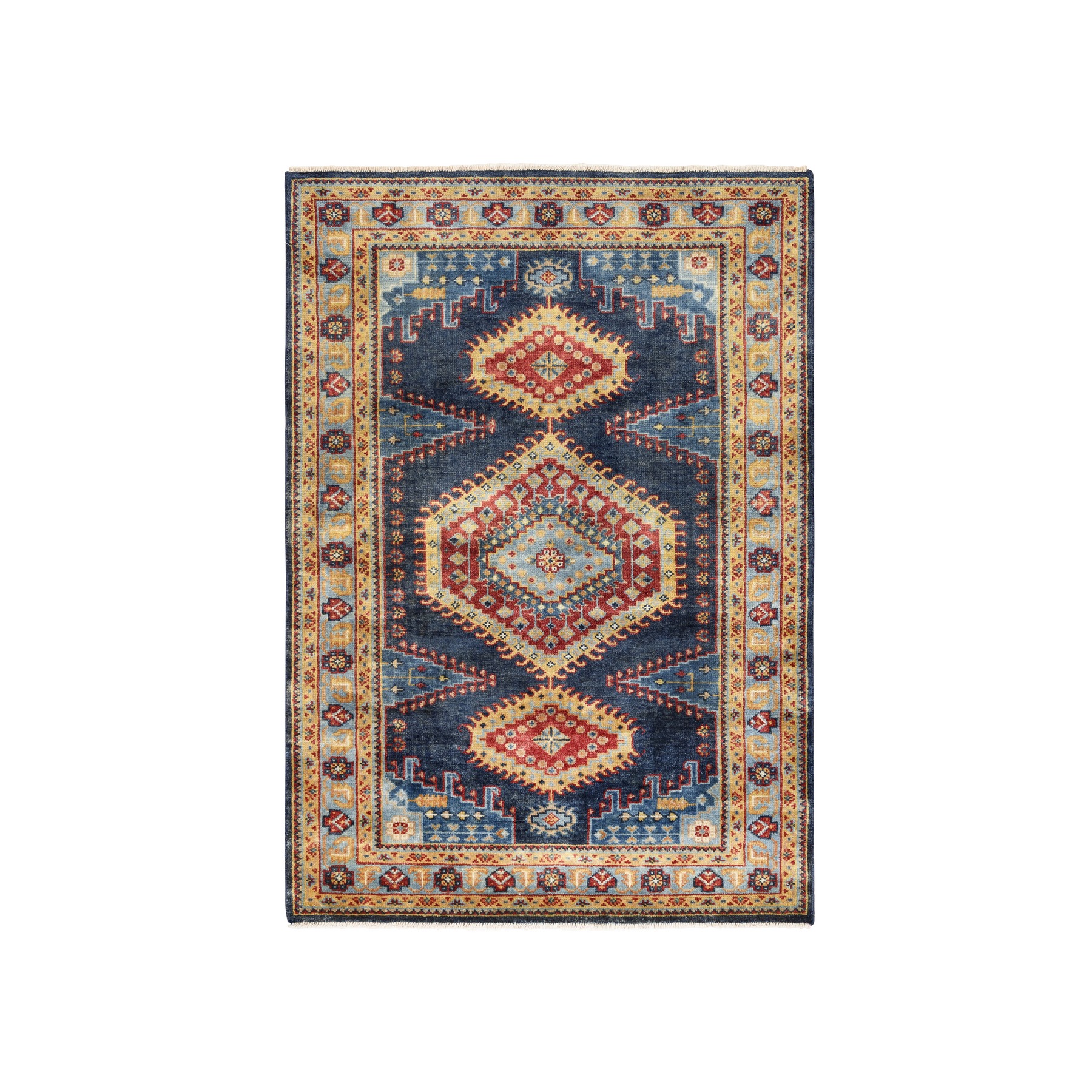 Serapi Heriz and Bakhshayesh Collection Hand Knotted Blue Rug No: 1126262