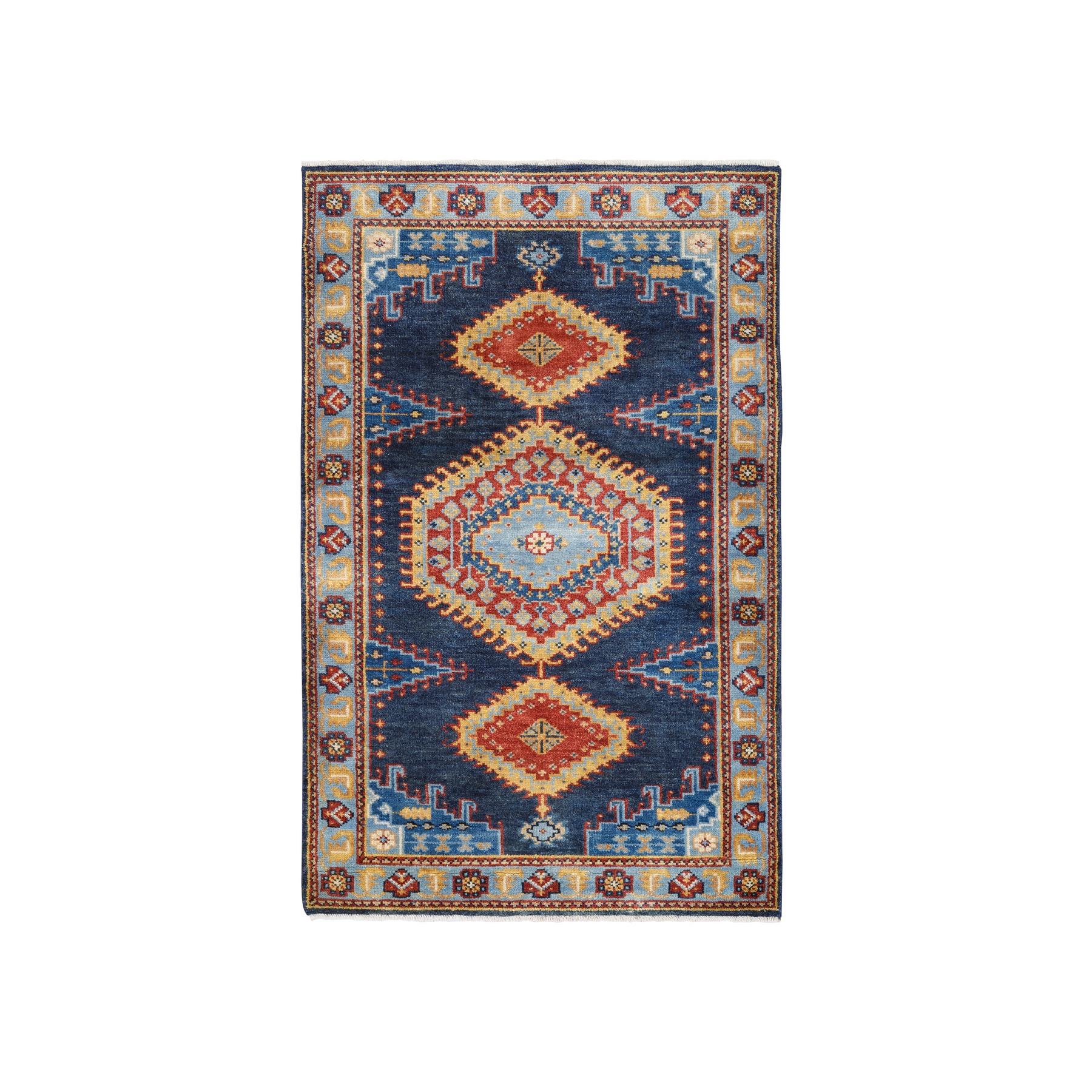 Serapi Heriz and Bakhshayesh Collection Hand Knotted Blue Rug No: 1126268