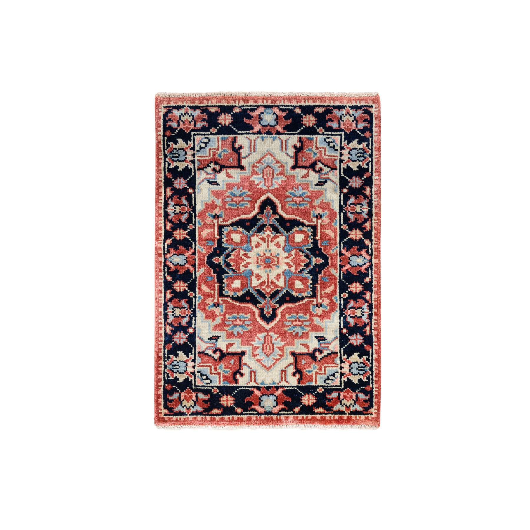 Serapi Heriz and Bakhshayesh Collection Hand Knotted Red Rug No: 1126328
