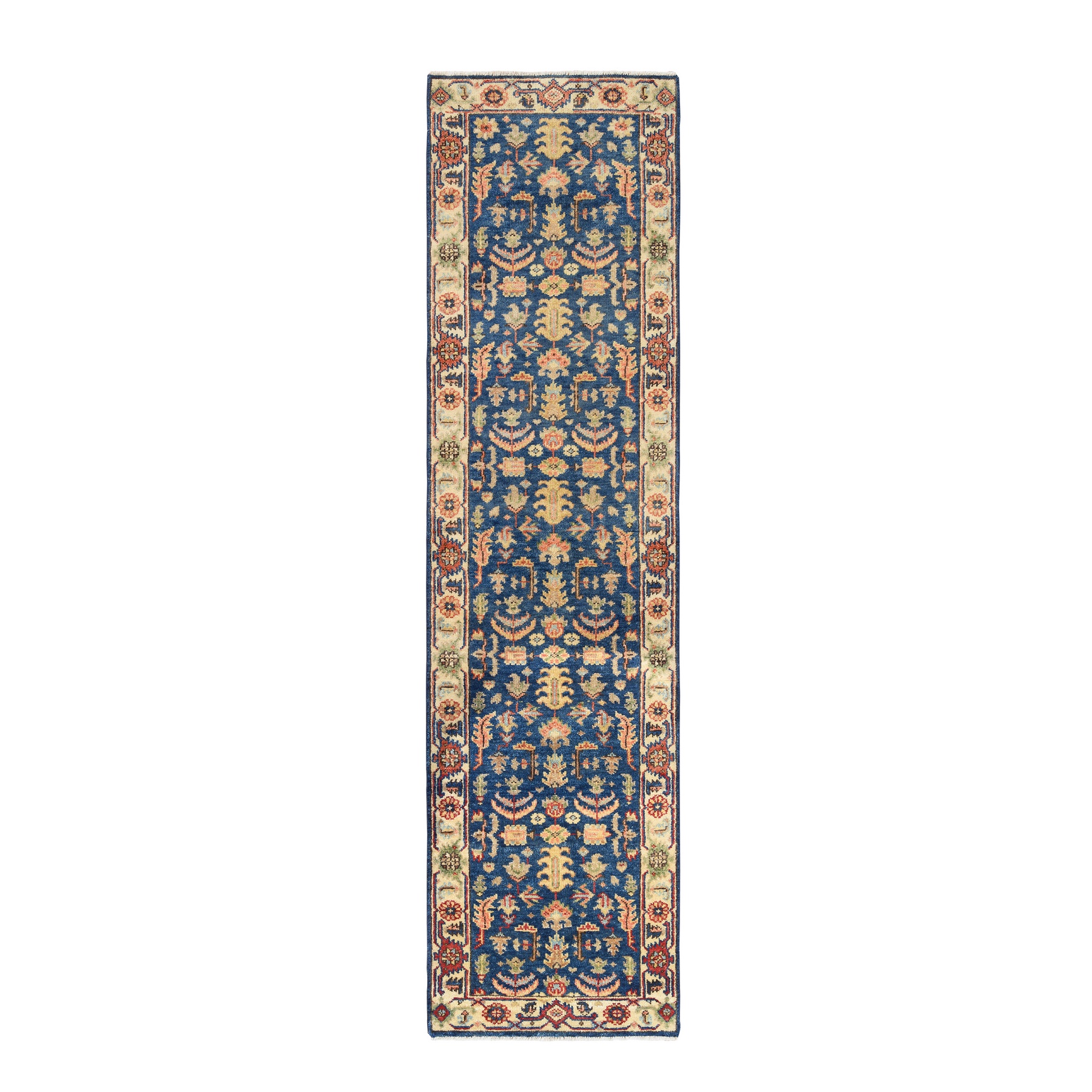 Serapi Heriz and Bakhshayesh Collection Hand Knotted Blue Rug No: 1126332