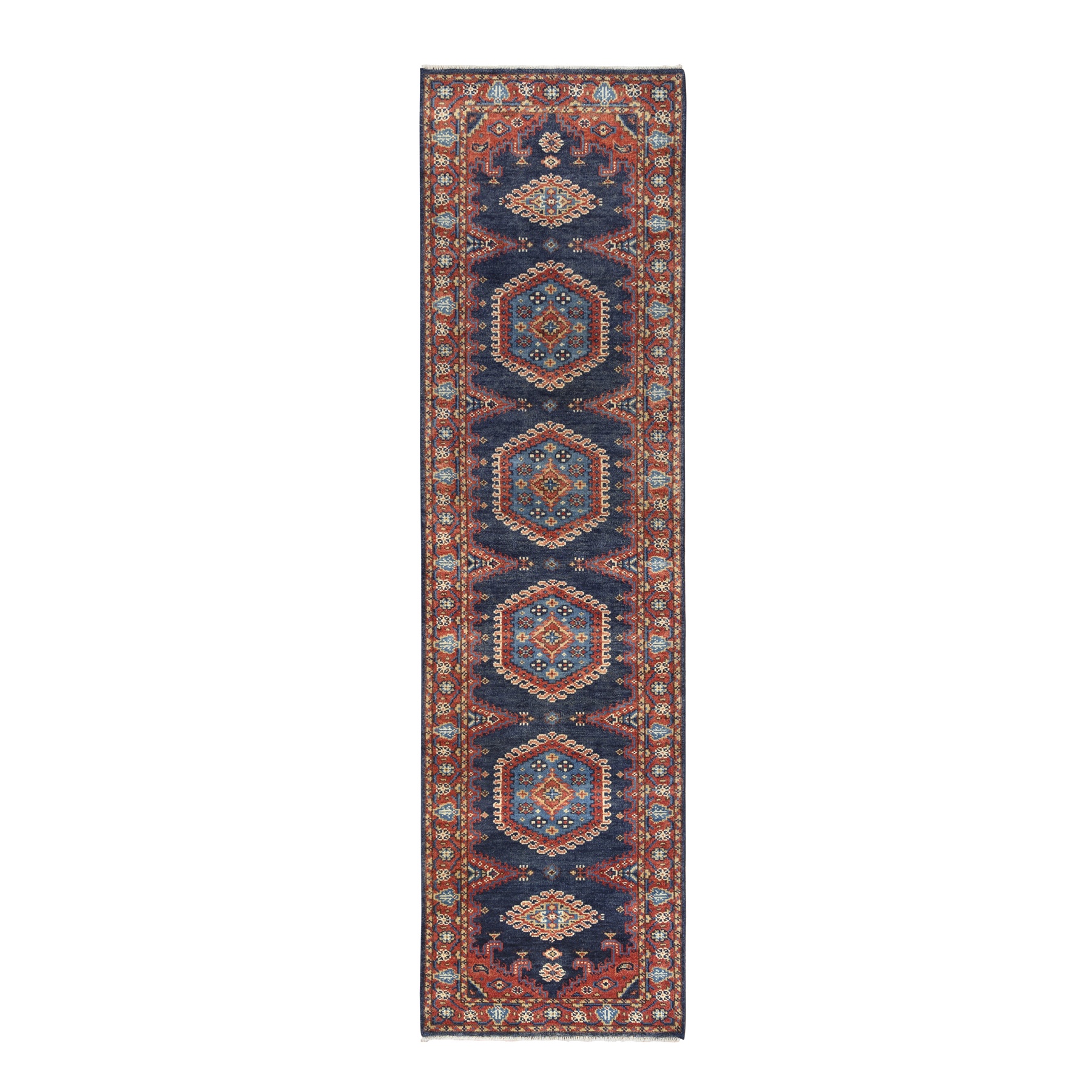 Serapi Heriz and Bakhshayesh Collection Hand Knotted Blue Rug No: 1126340
