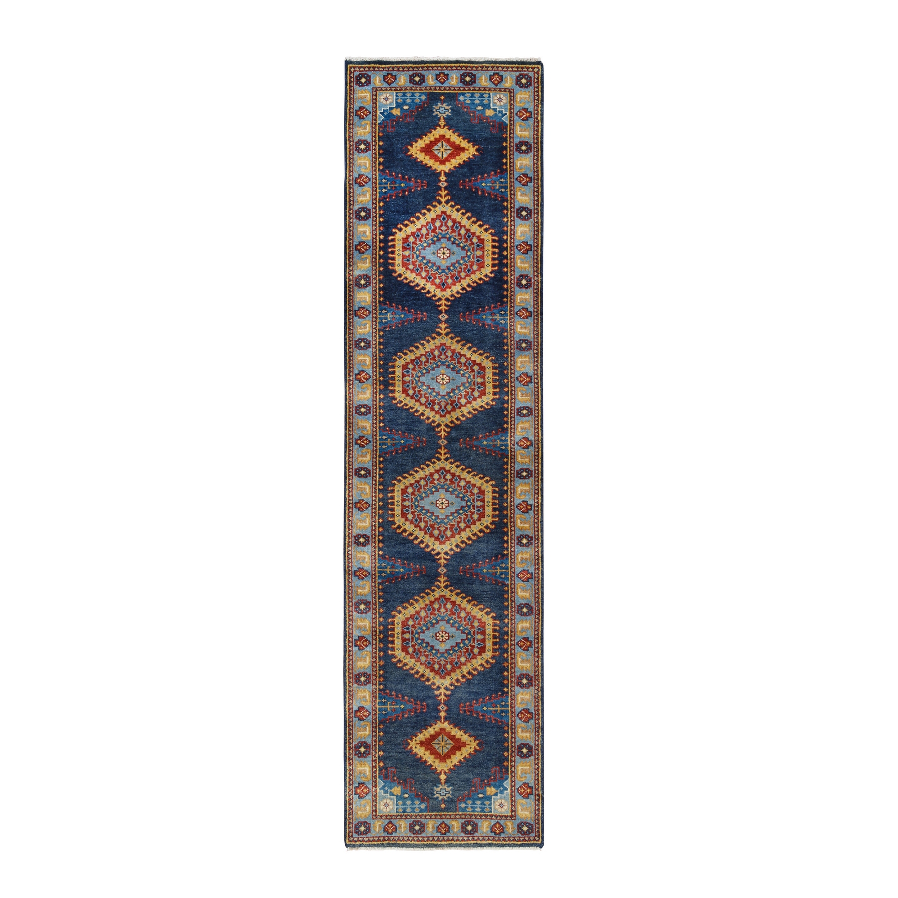 Serapi Heriz and Bakhshayesh Collection Hand Knotted Blue Rug No: 1126346