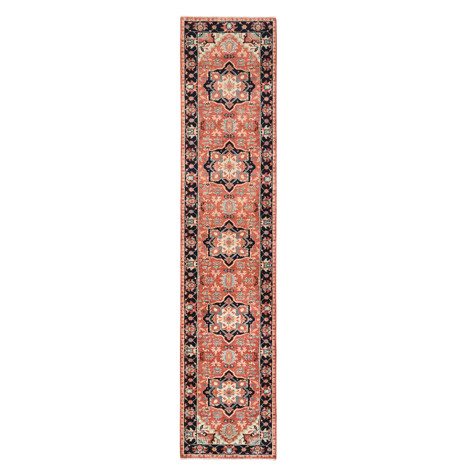 Serapi Heriz and Bakhshayesh Collection Hand Knotted Red Rug No: 1126352