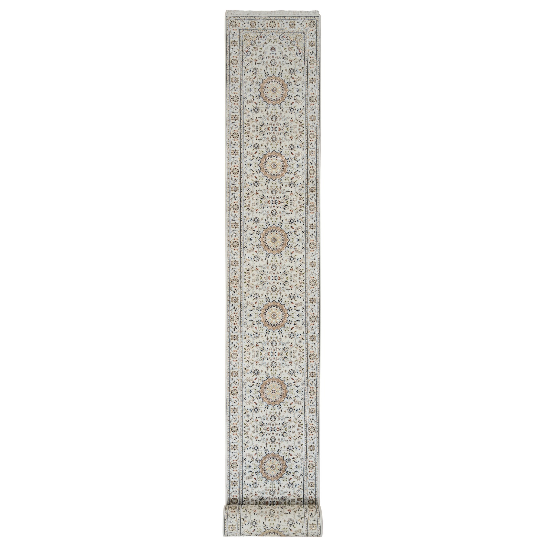 traditional Silk Hand-Knotted Area Rug 2'9
