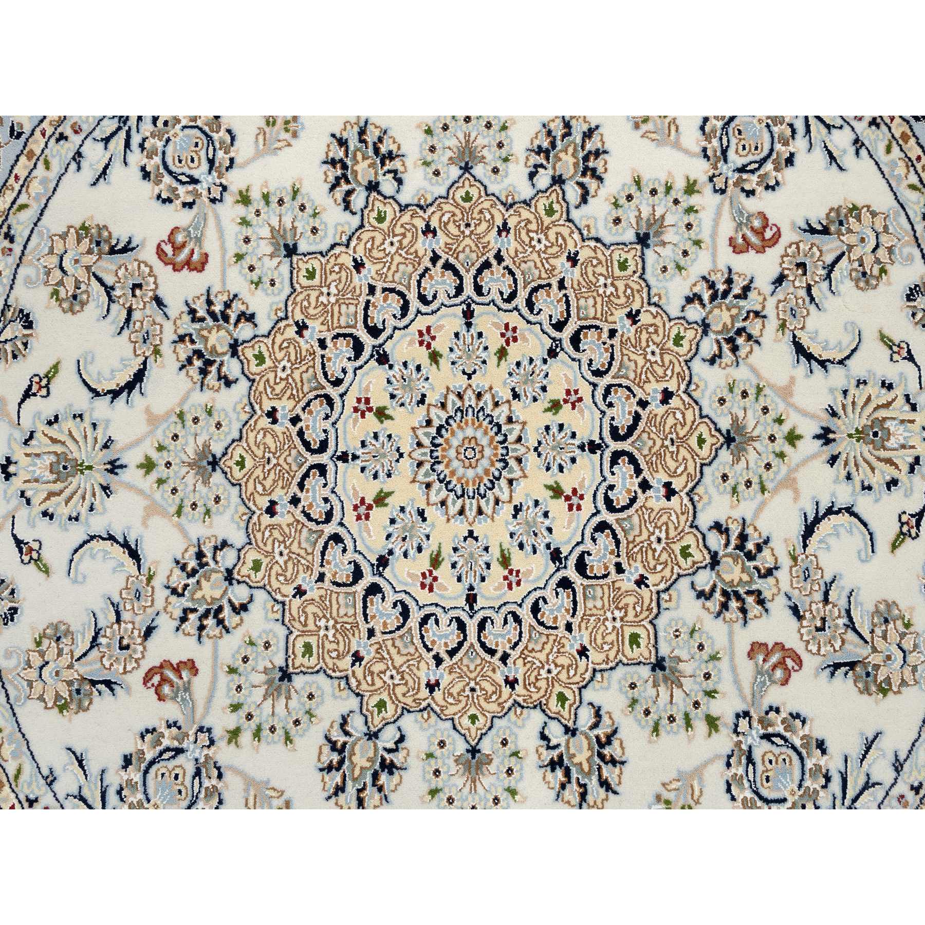 traditional Silk Hand-Knotted Area Rug 6'0
