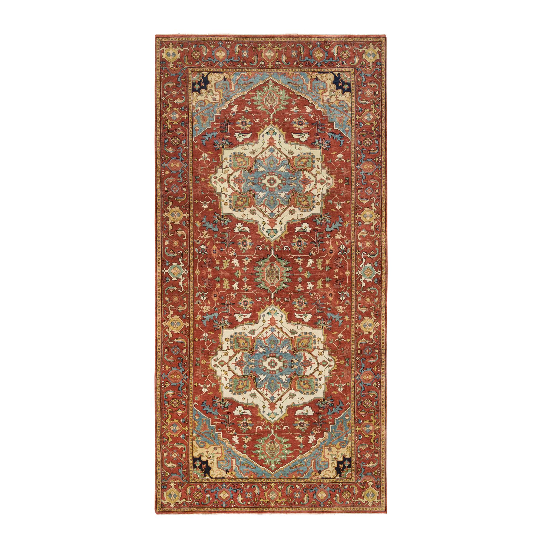  Wool Hand-Knotted Area Rug 5'10