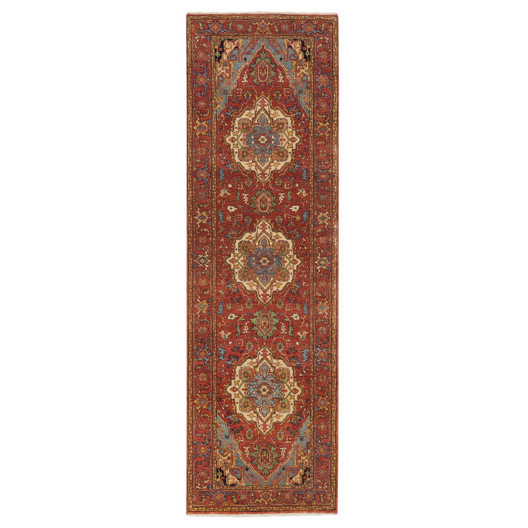  Wool Hand-Knotted Area Rug 2'5