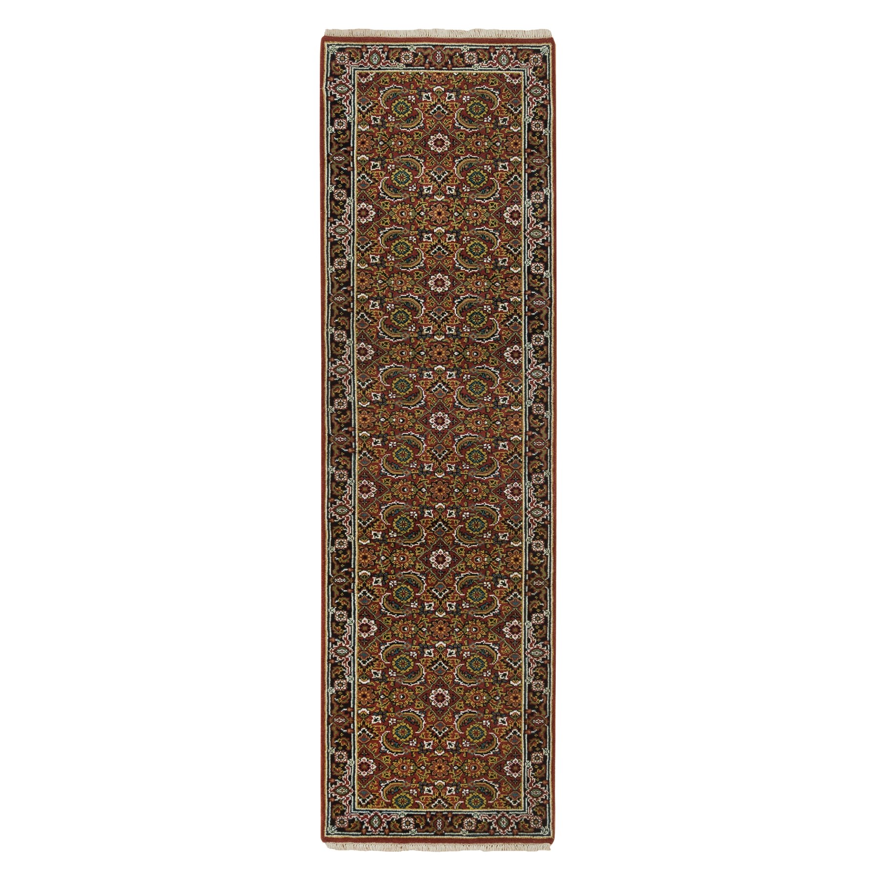 traditional Silk Hand-Knotted Area Rug 2'1