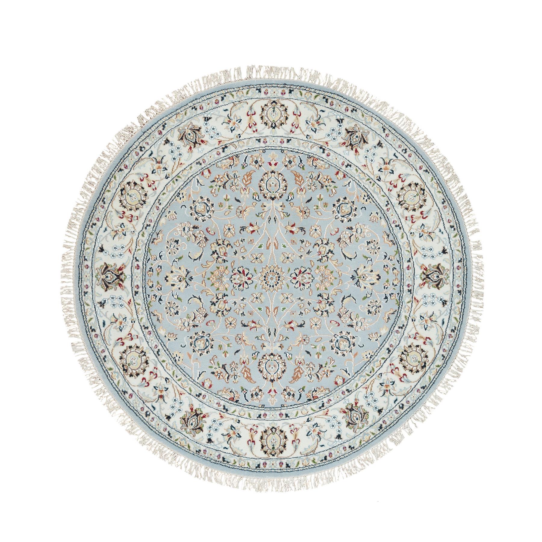 traditional Wool Hand-Knotted Area Rug 4'8