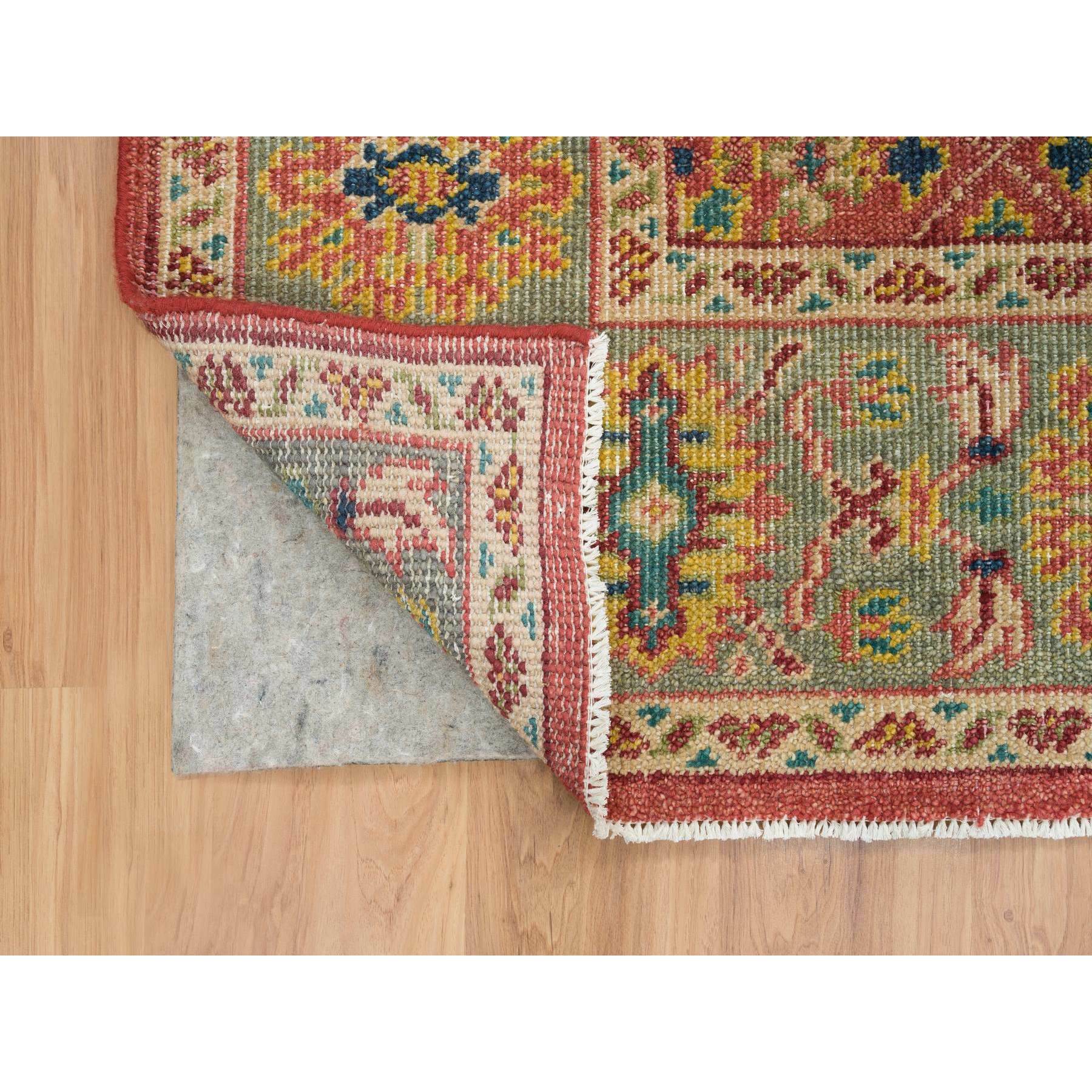 transitional Wool Hand-Knotted Area Rug 8'0