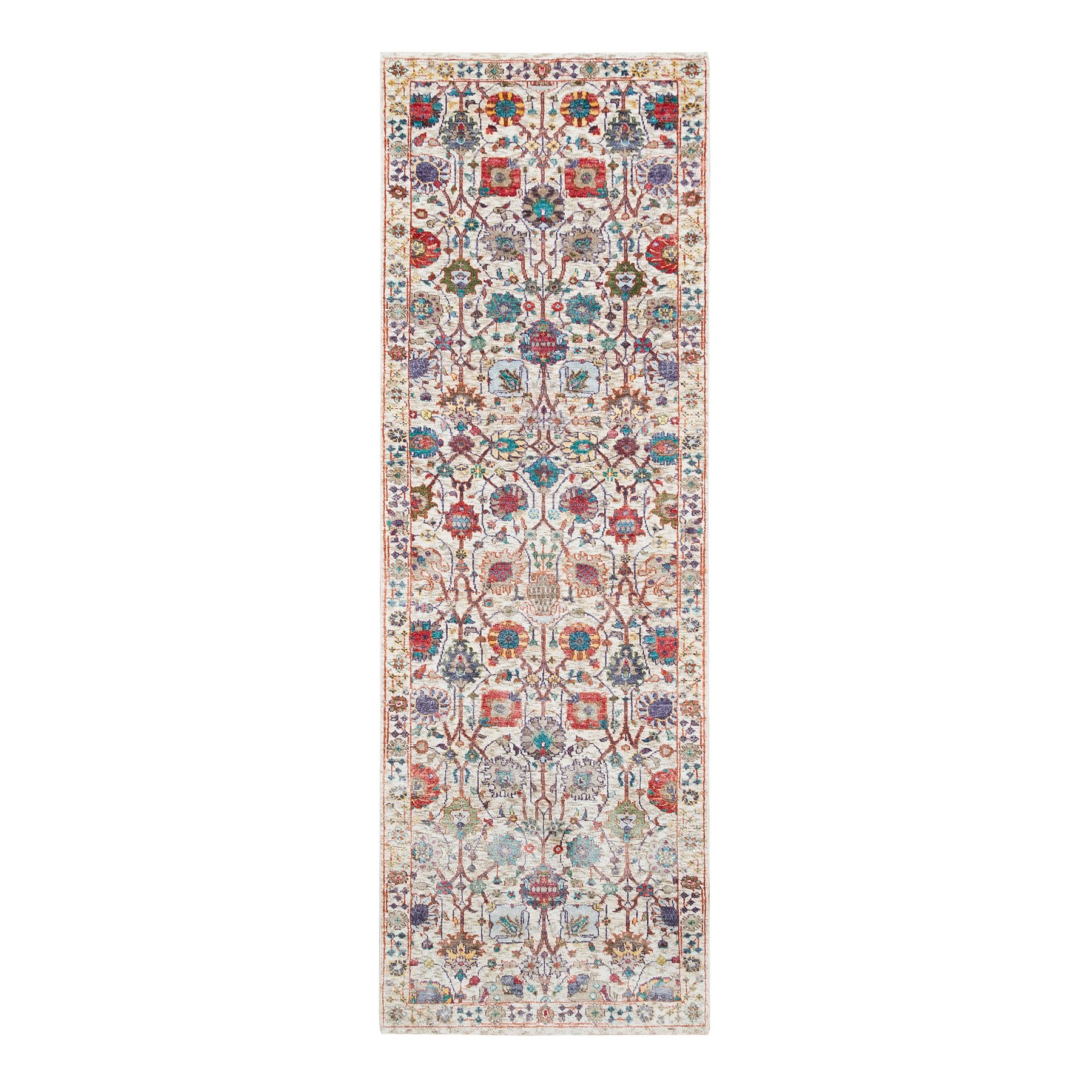  Silk Hand-Knotted Area Rug 2'8