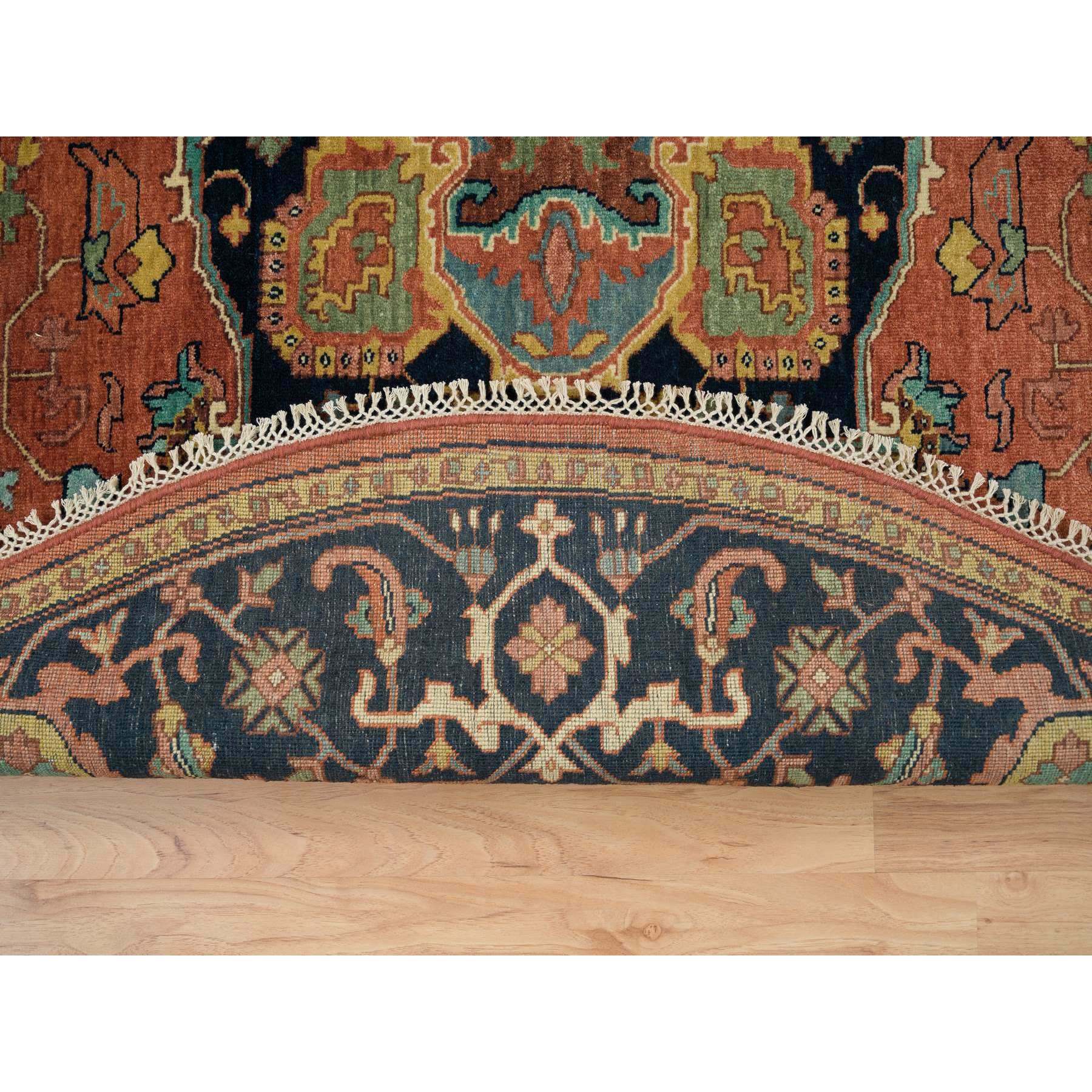  Wool Hand-Knotted Area Rug 6'3