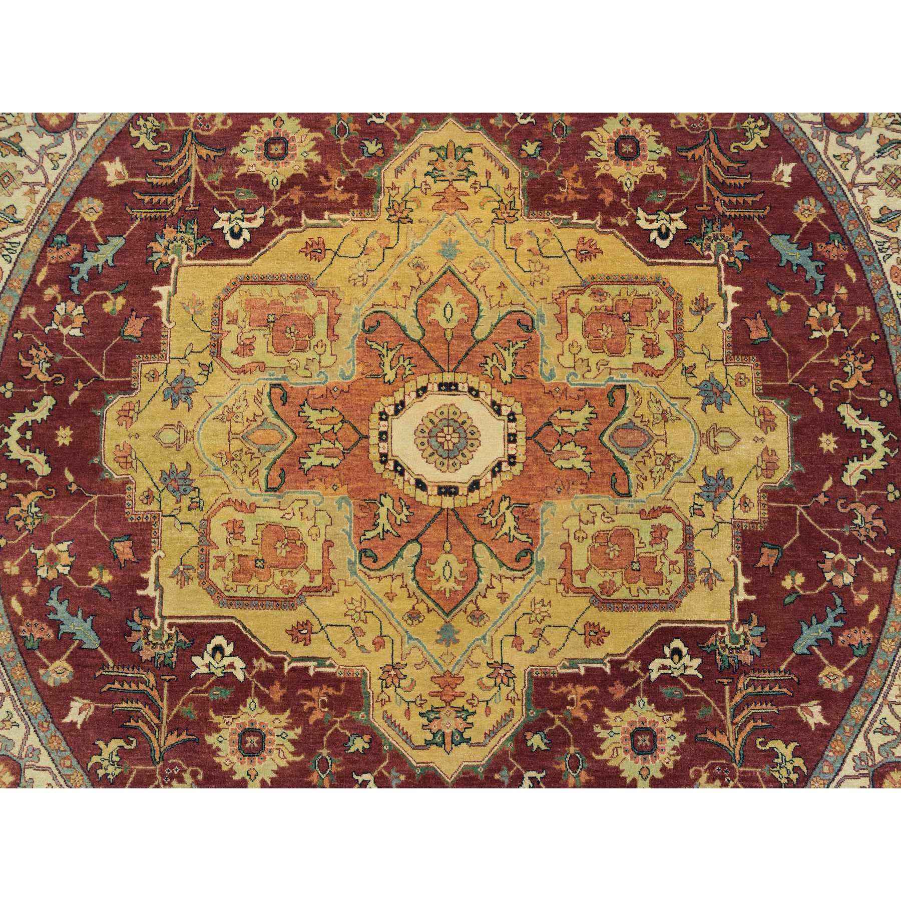  Wool Hand-Knotted Area Rug 8'1