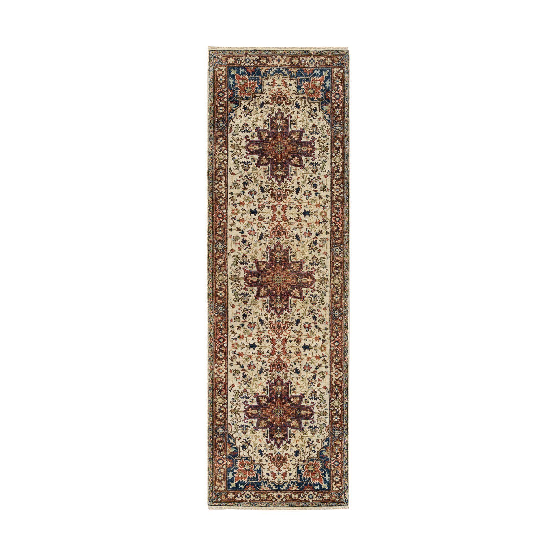  Wool Hand-Knotted Area Rug 2'8