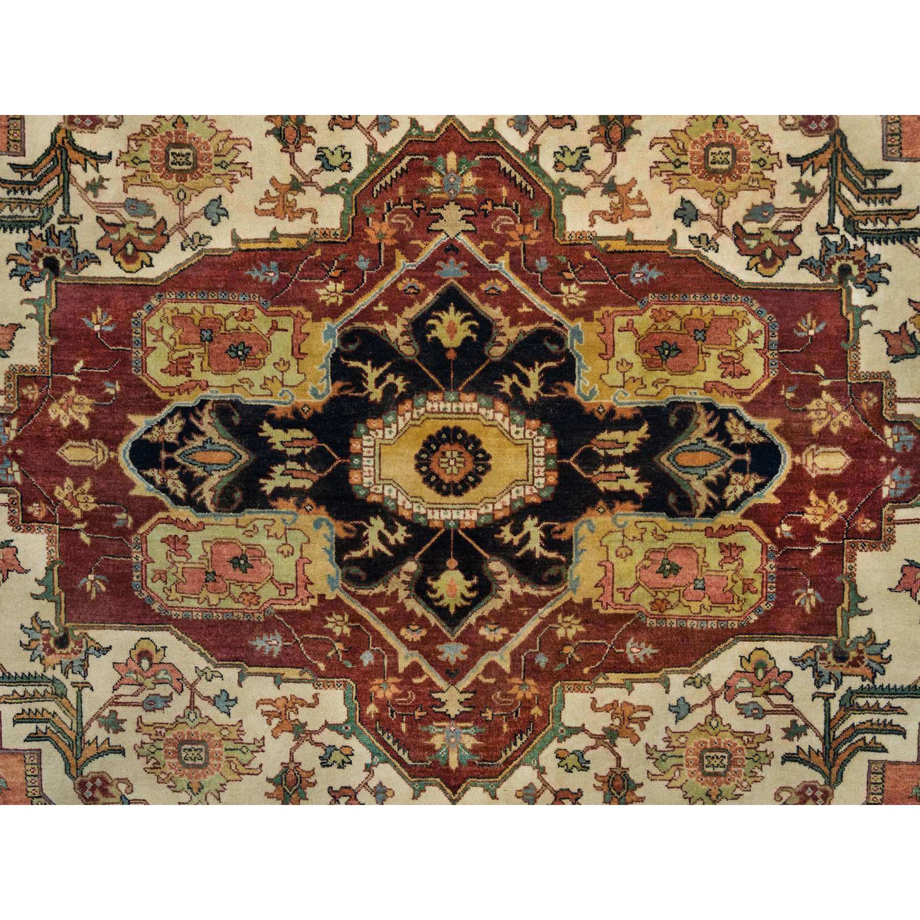  Wool Hand-Knotted Area Rug 8'1