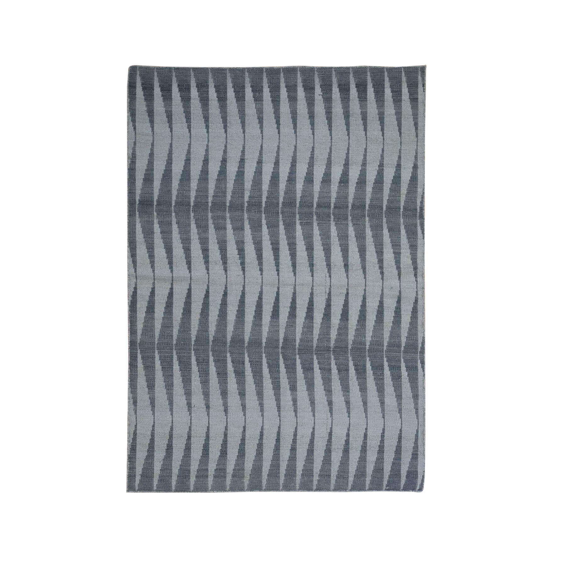 Fine Kilim Collection Hand Woven Grey Rug No: 1132158