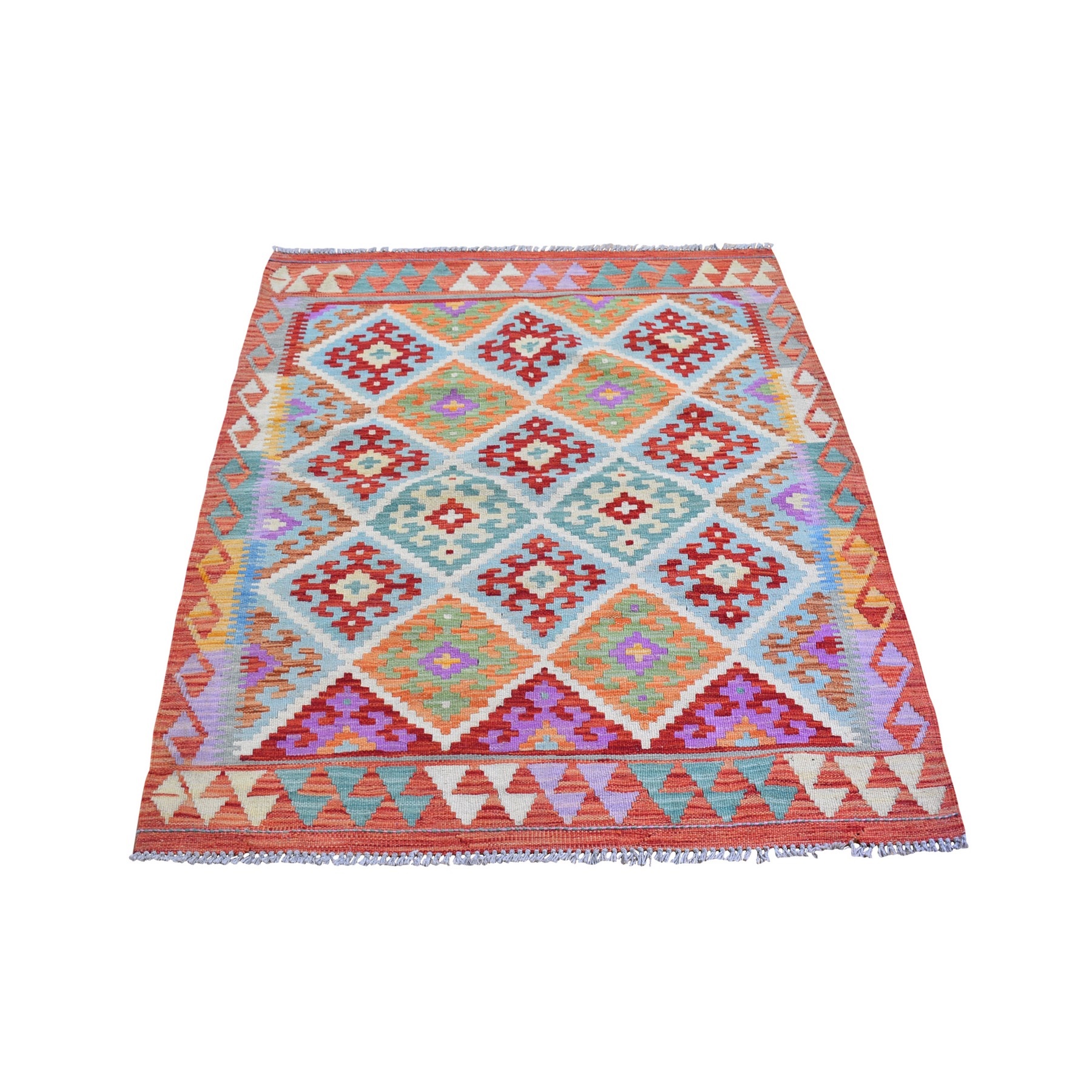 Fine Kilim Collection Hand Woven Blue Rug No: 1132264