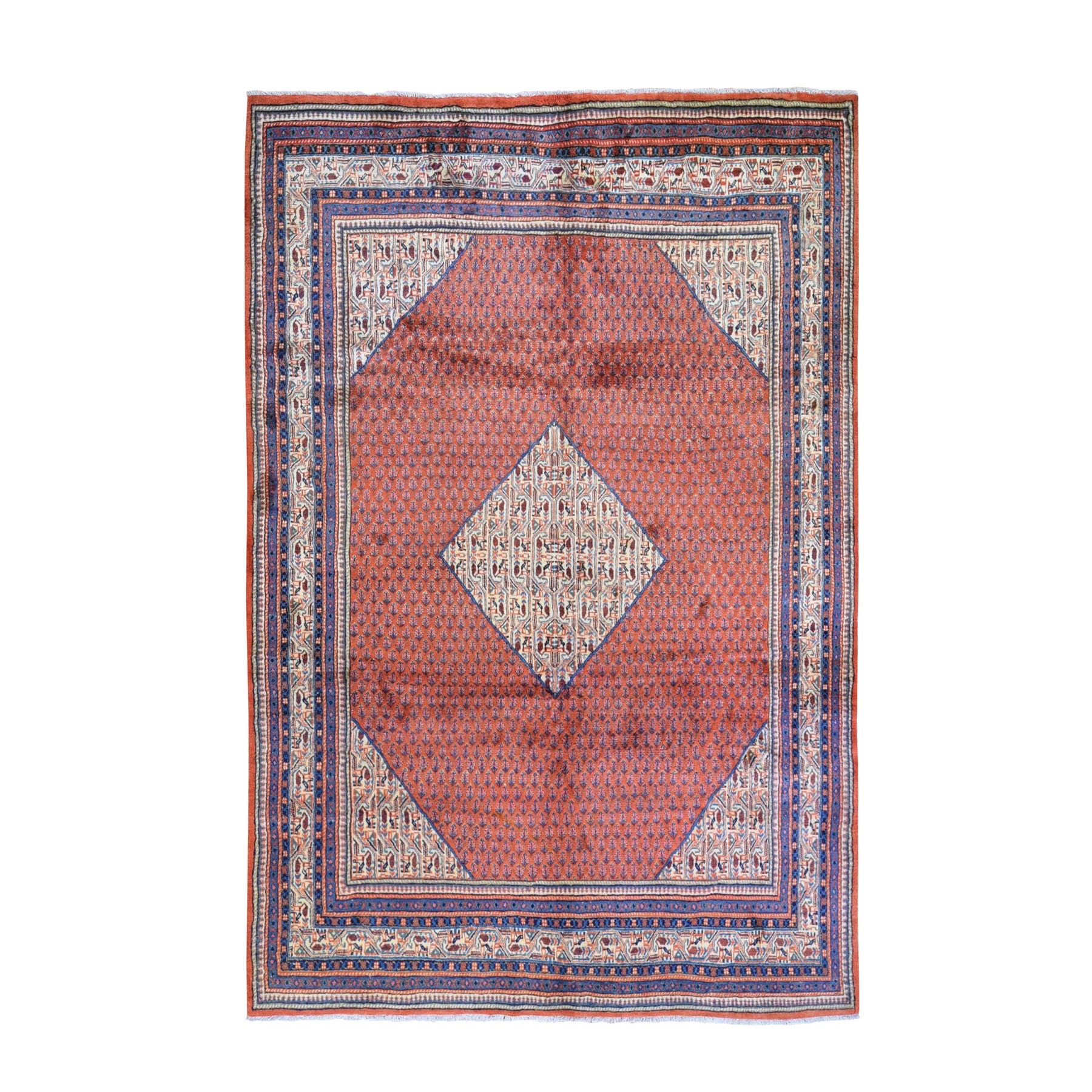 Classic Persian Collection Hand Knotted Red Rug No: 1132302