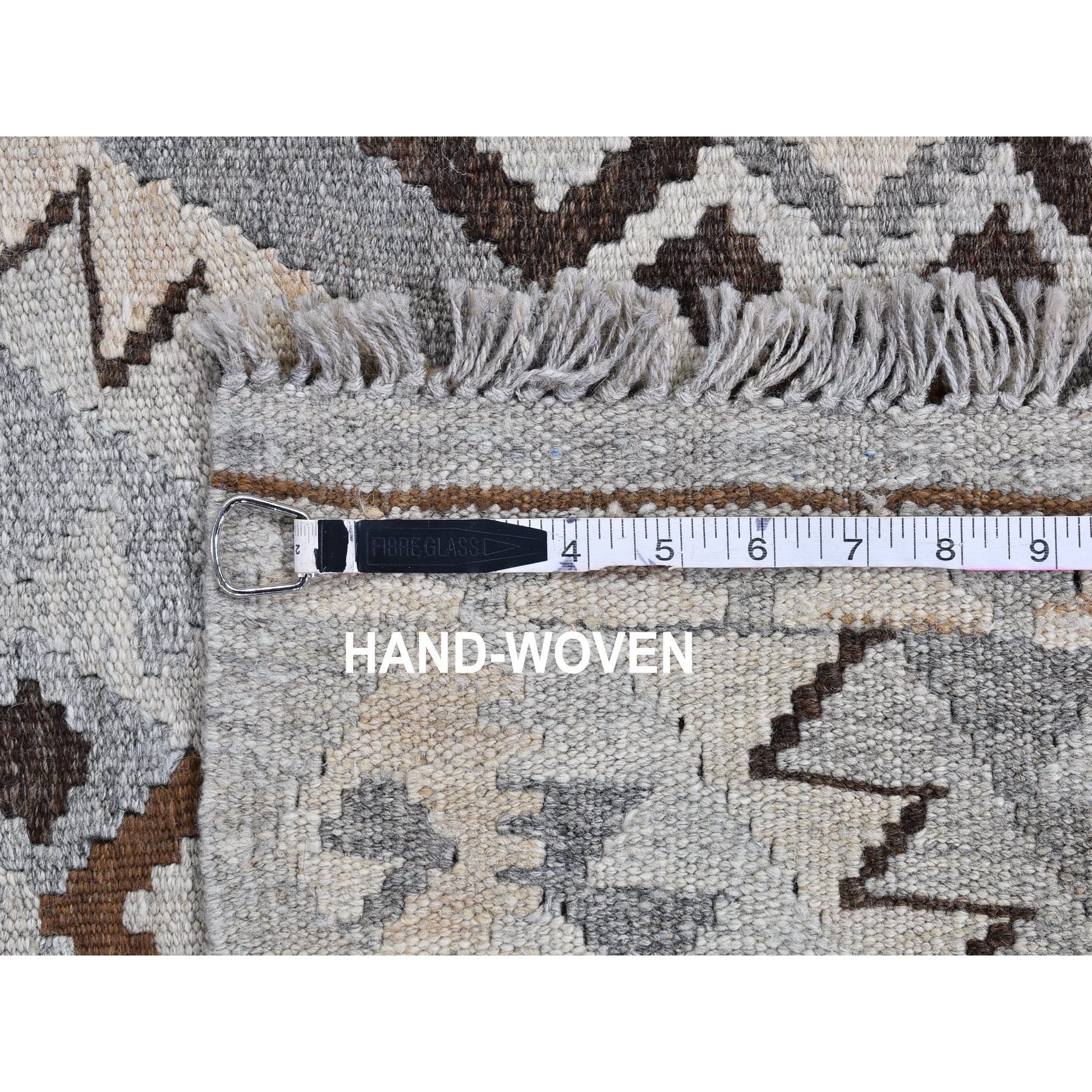 Fine Kilim Collection Hand Woven Grey 1132416 Rug