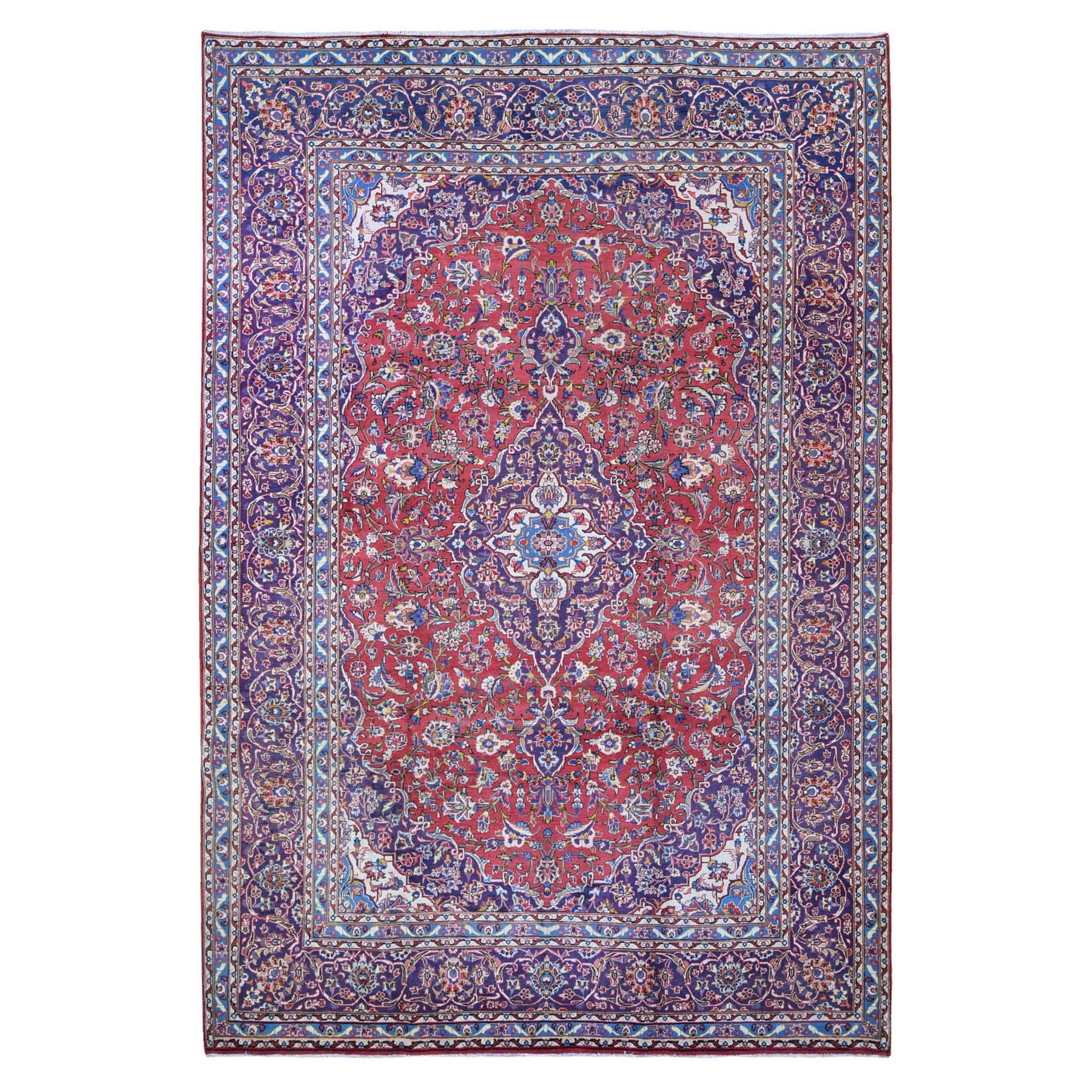 Classic Persian Collection Hand Knotted Red Rug No: 1132476