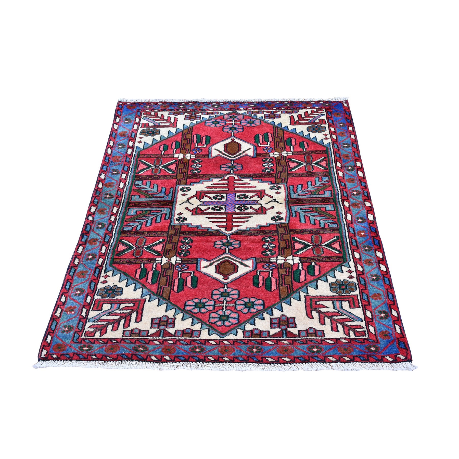 Classic Persian Collection Hand Knotted Pink Rug No: 1132636