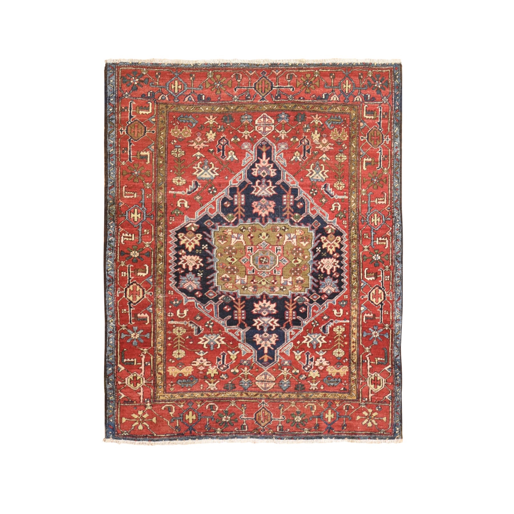 Antique Collection Hand Knotted Blue Rug No: 1132644
