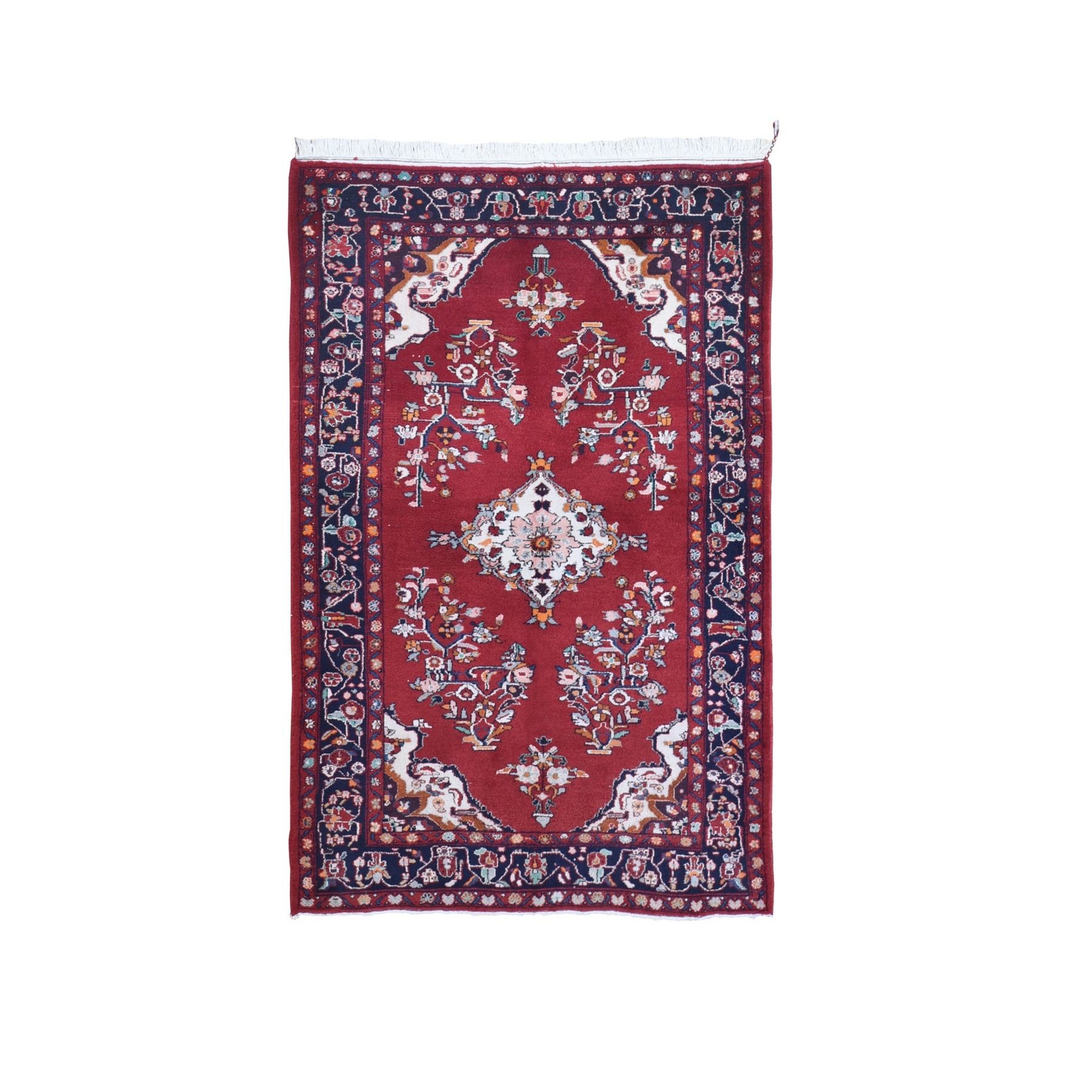 Classic Persian Collection Hand Knotted Red Rug No: 1132646