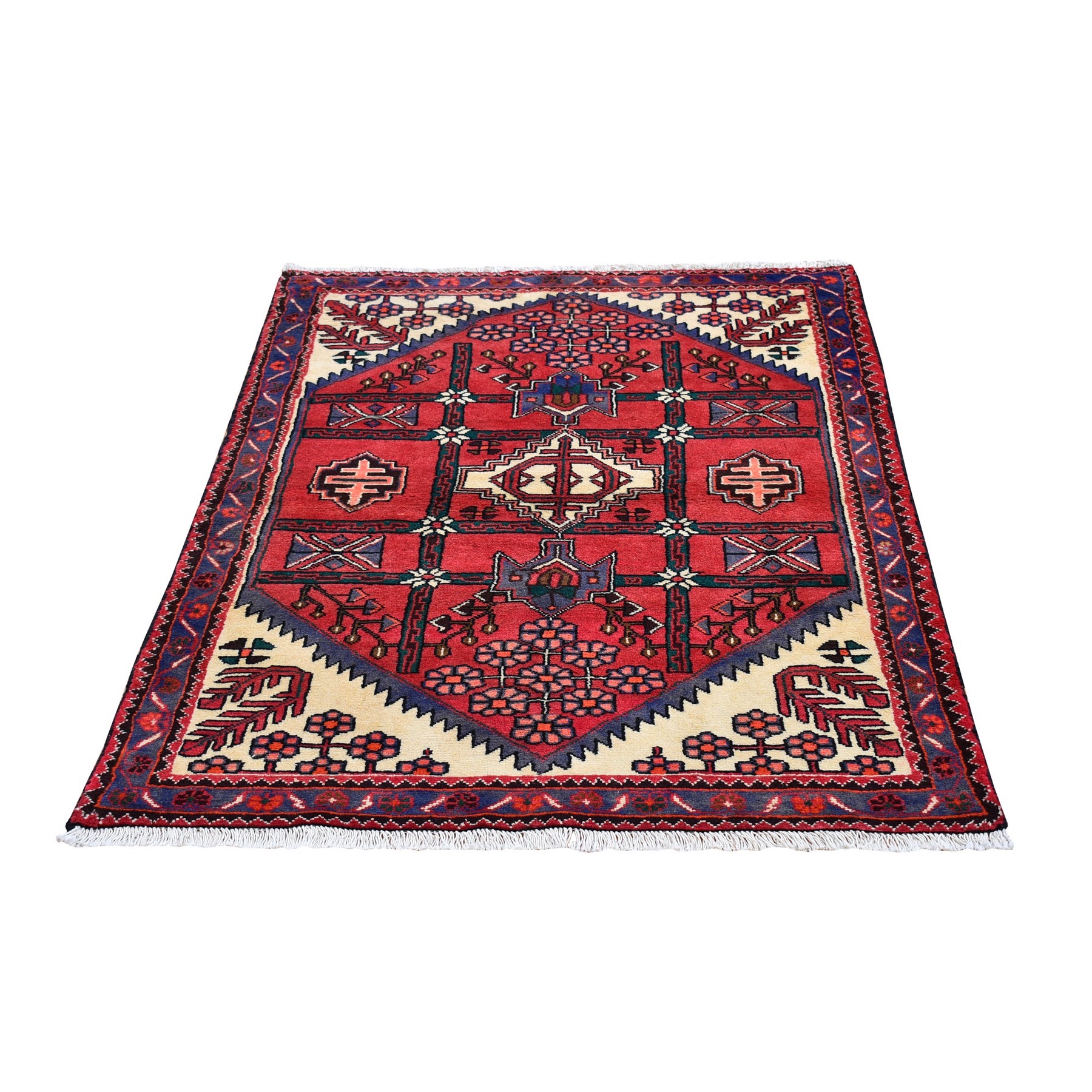 Classic Persian Collection Hand Knotted Red Rug No: 1132652