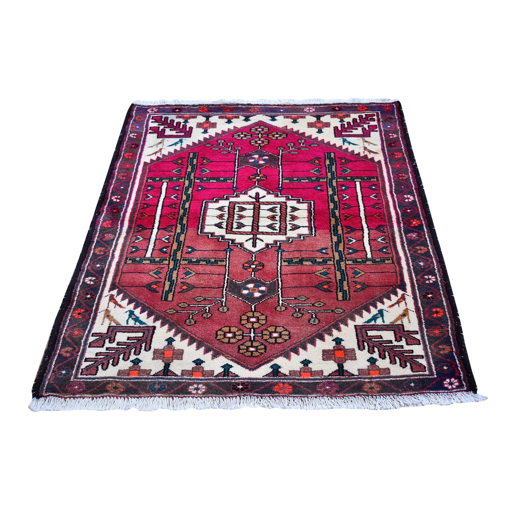 Classic Persian Collection Hand Knotted Pink Rug No: 1132660