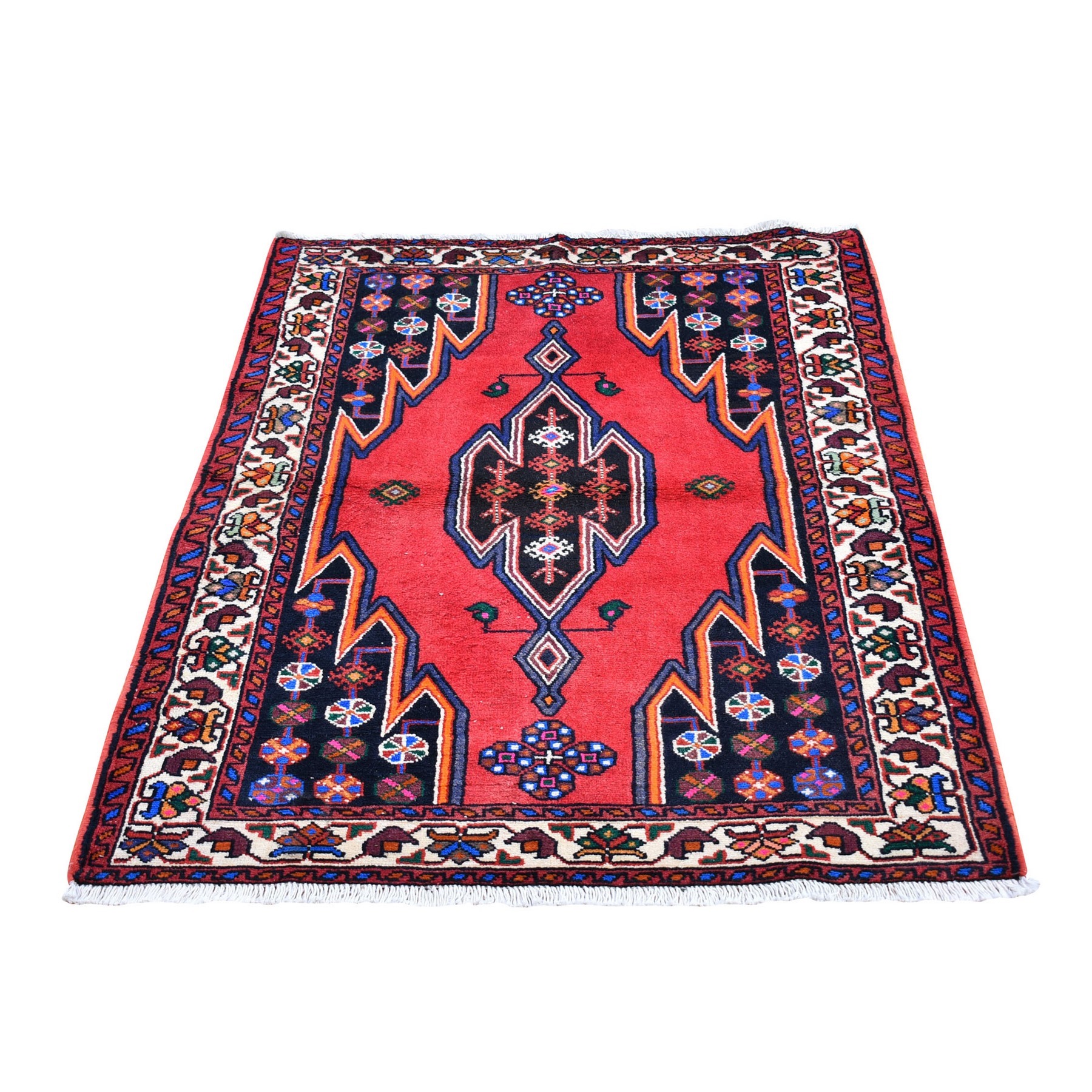 Classic Persian Collection Hand Knotted Red Rug No: 1132686