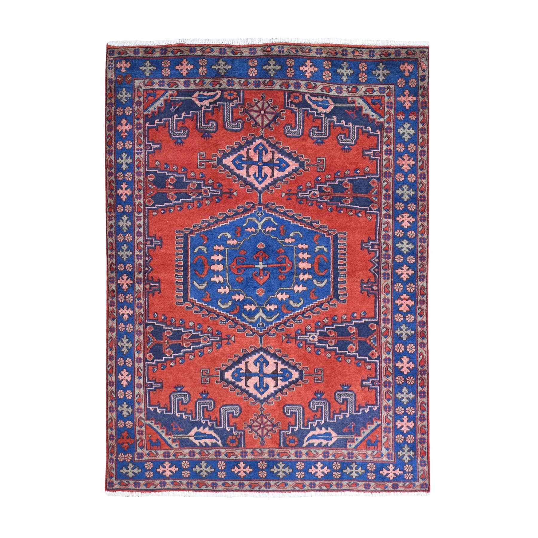 Classic Persian Collection Hand Knotted Red Rug No: 1132694