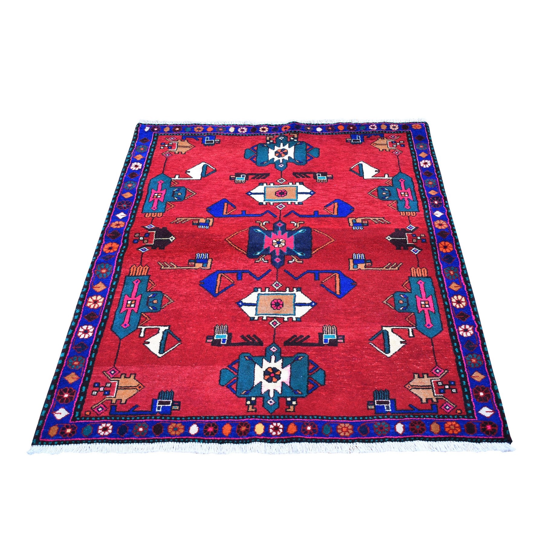 Classic Persian Collection Hand Knotted Red Rug No: 1132698