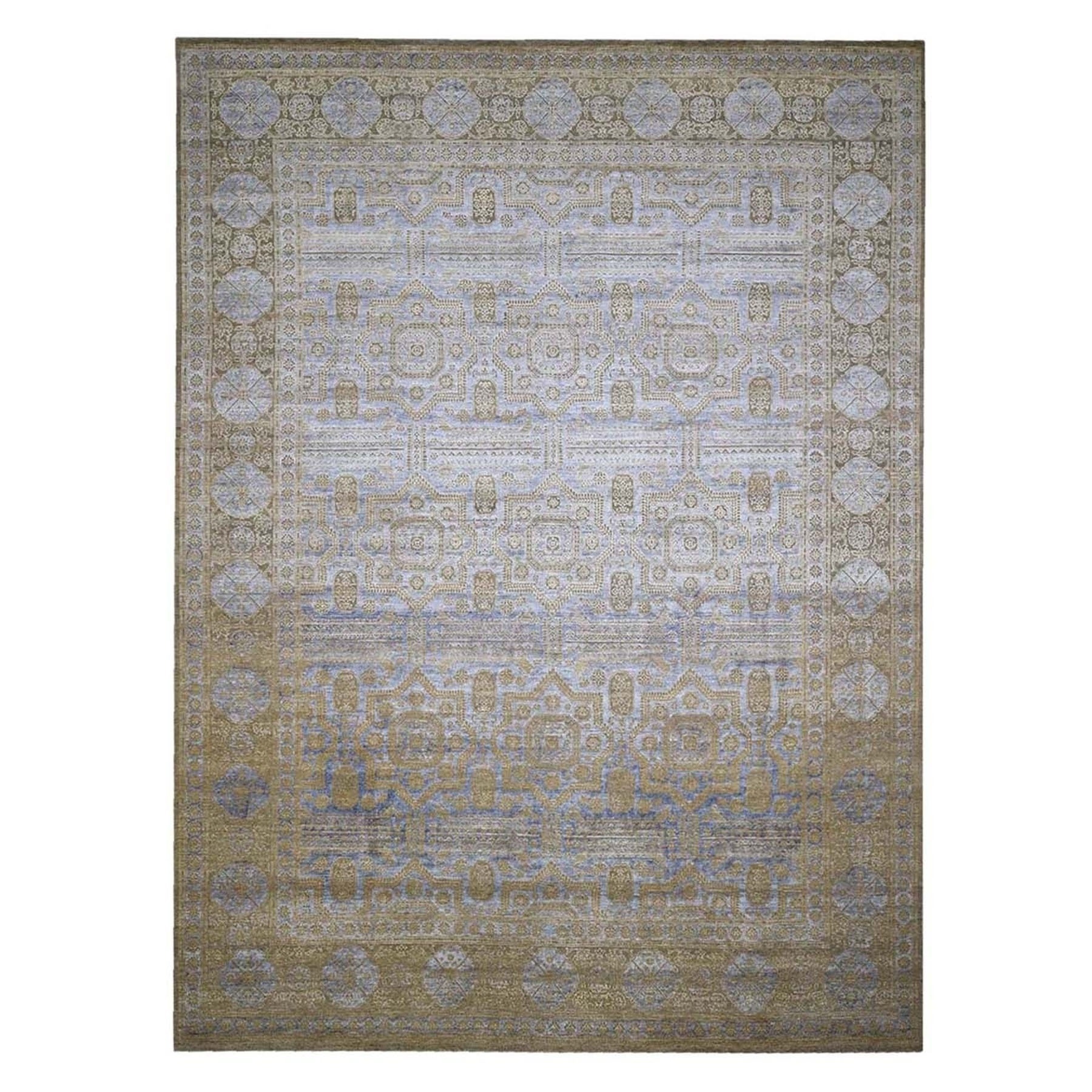 Intricate Collection Hand Knotted Beige Rug No: 1132718
