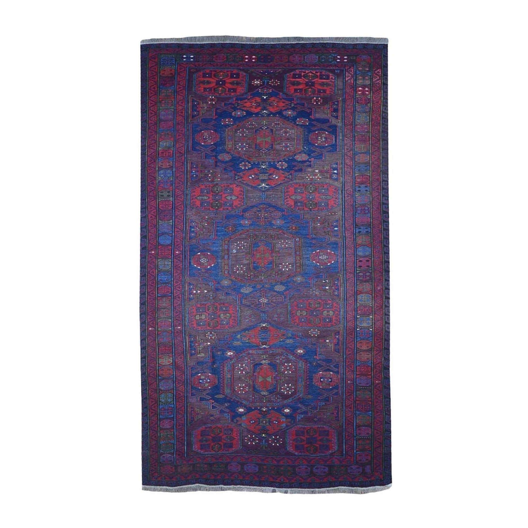 Antique Collection Hand Knotted Purple Rug No: 1132786