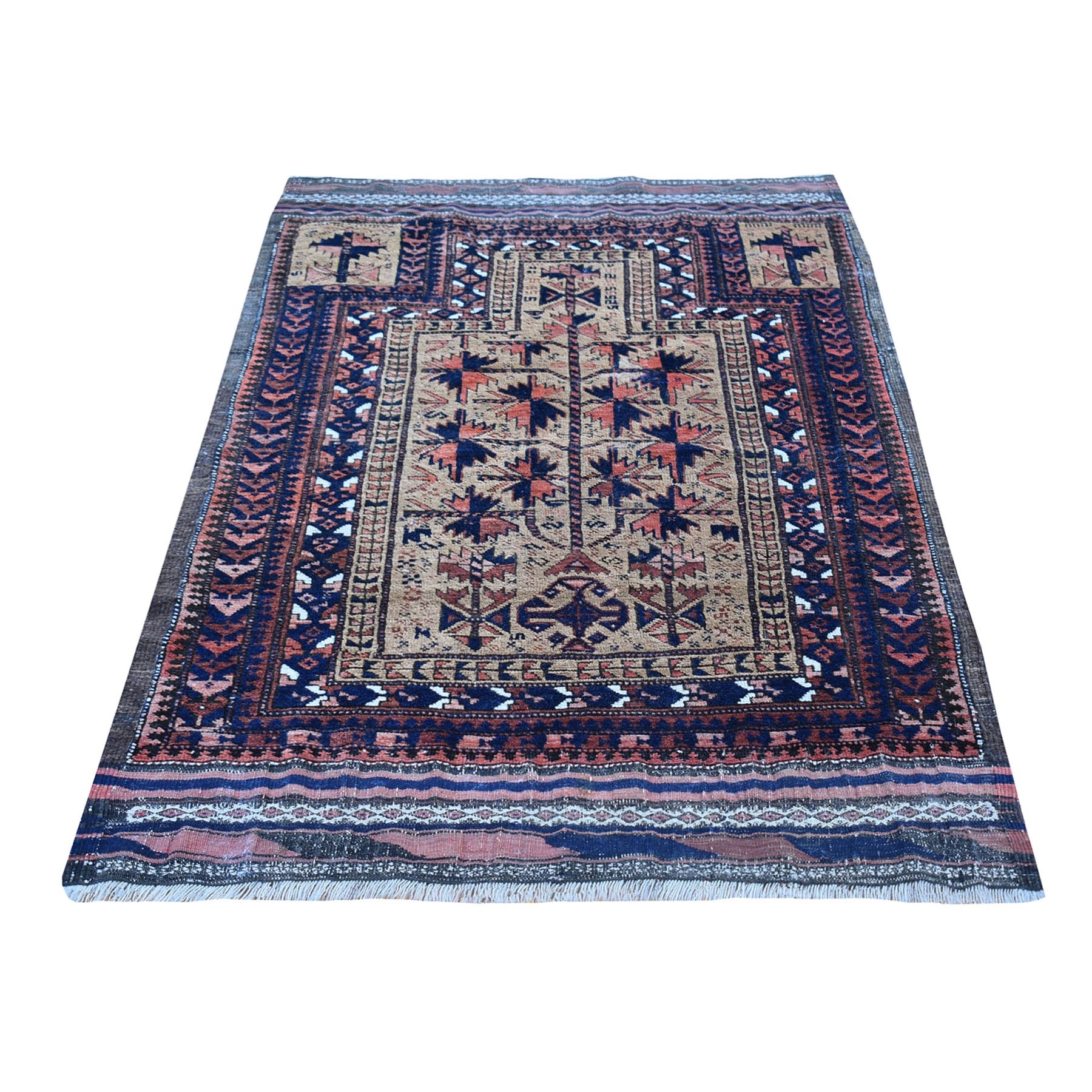 Antique Collection Hand Knotted Brown Rug No: 1132924
