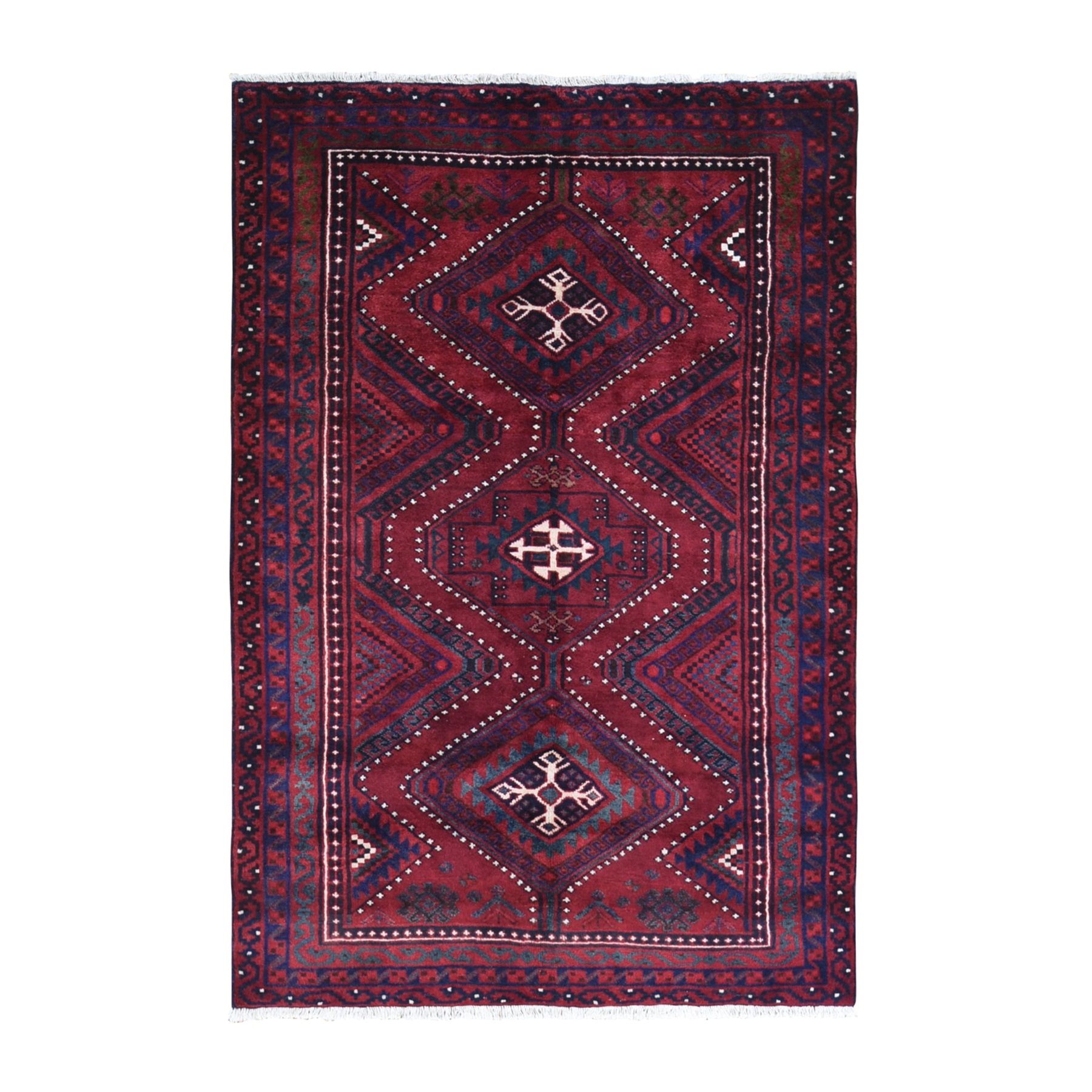 Classic Persian Collection Hand Knotted Red Rug No: 1133240